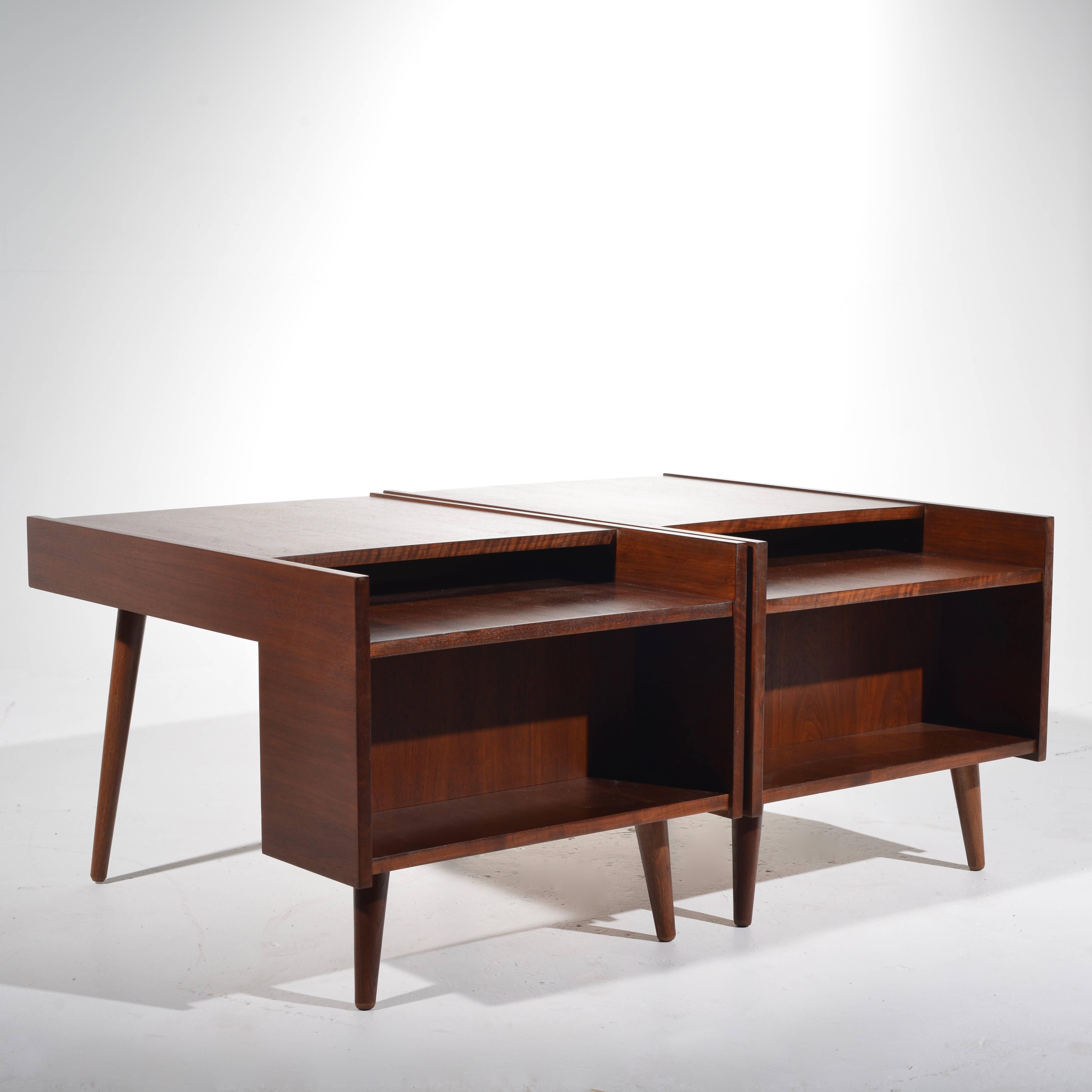 Pair of Milo Baughman End Tables for Glenn of California For Sale 6