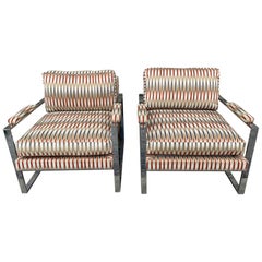 Pair of Milo Baughman for Thayer Coggin Lounge Chairs
