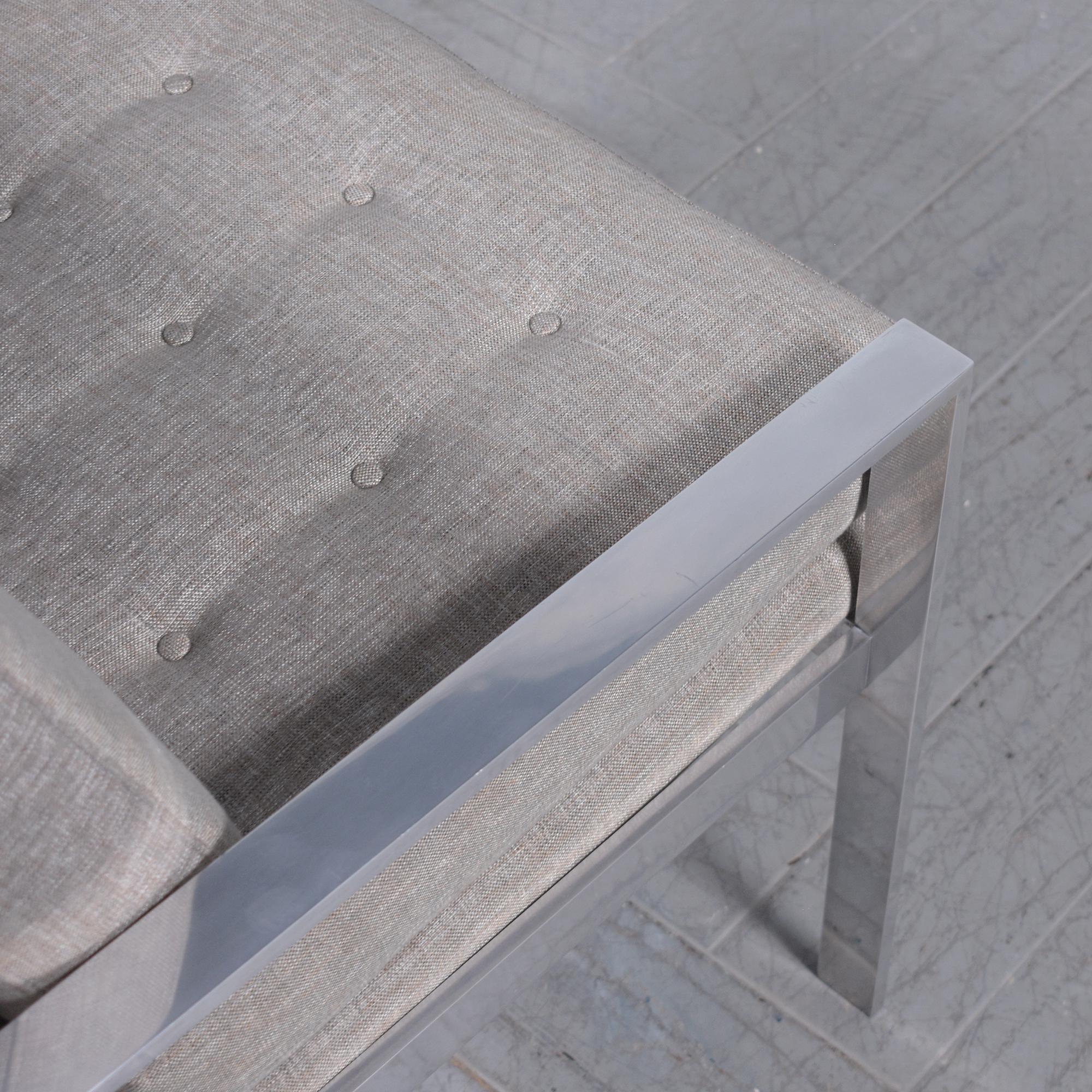 Restored Milo Baughman Lounge Chairs: Mid-Century Elegance Meets Modern Comfort For Sale 2