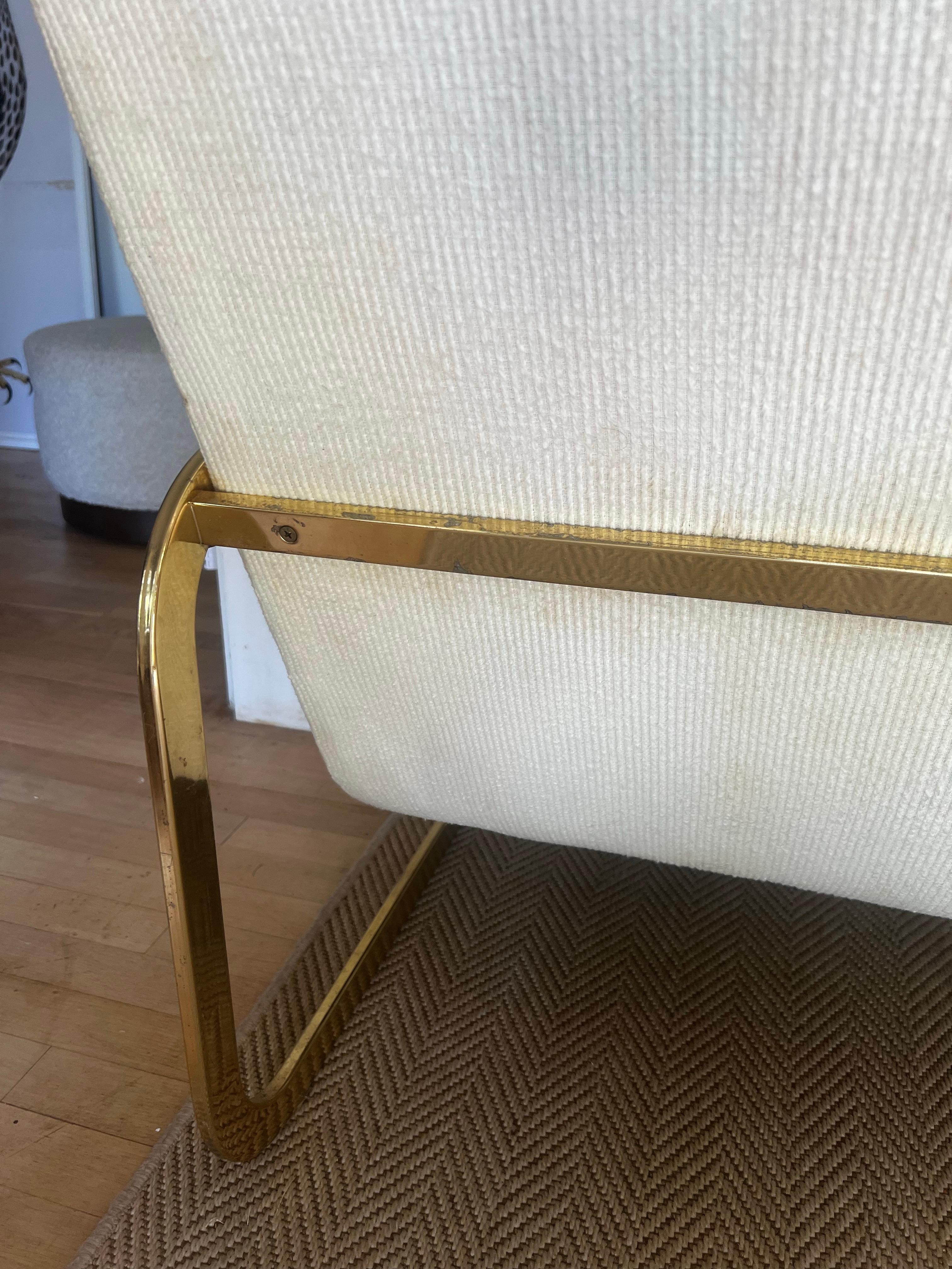 Paire de fauteuils de salon de style Milo Baughman État moyen - En vente à Los Angeles, CA