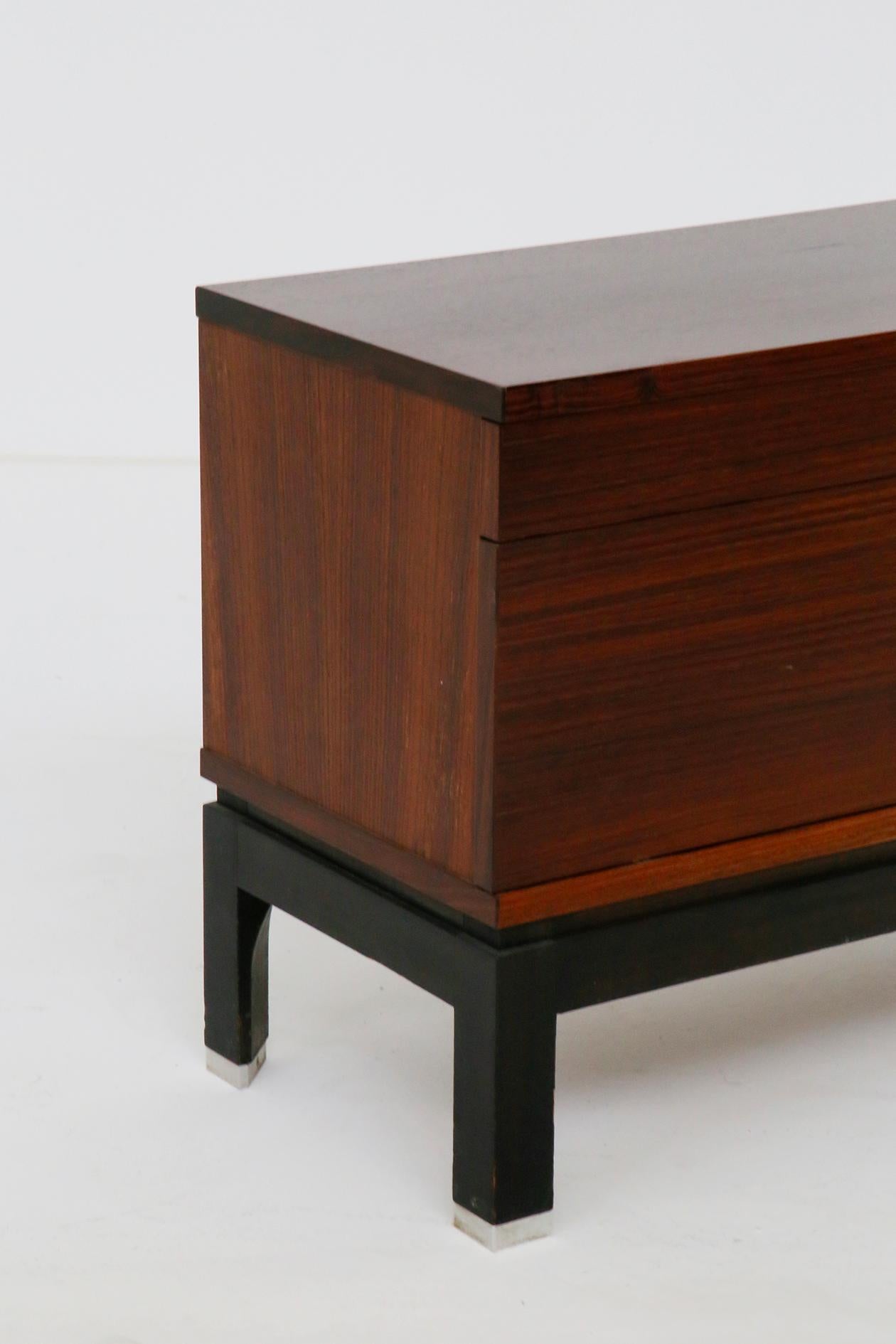 Pair of Bedside by MiM in Wood, 1960s In Good Condition In Milano, IT