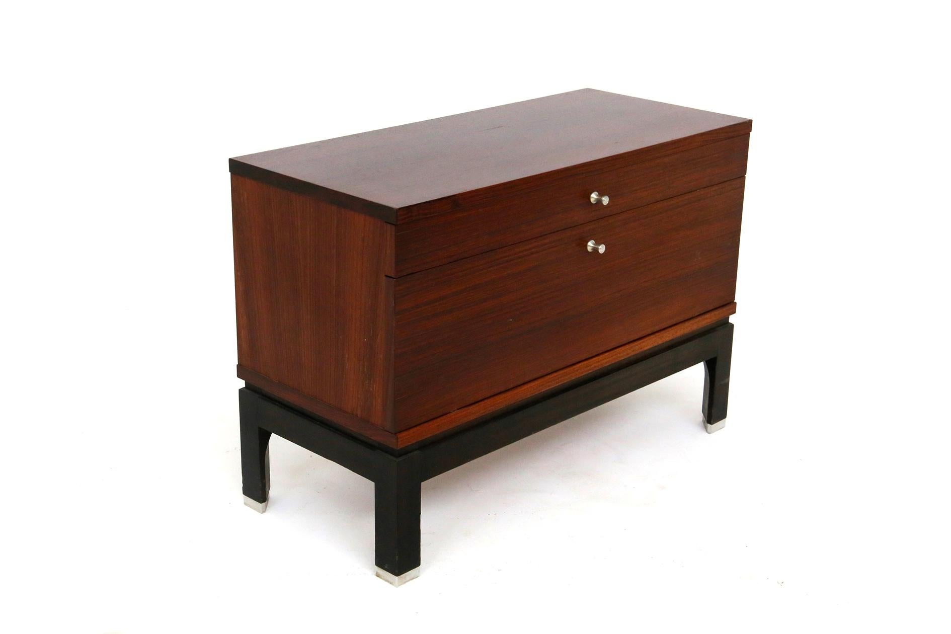 Pair of Bedside by MiM in Wood, 1960s 2