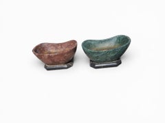 Pair of Miniature Marble Bathtubs, Italy, 1950s