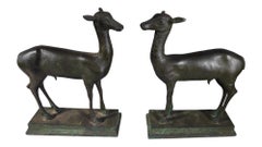 Paire de cerfs miniatures de Pompéi provenant d'Herculanum