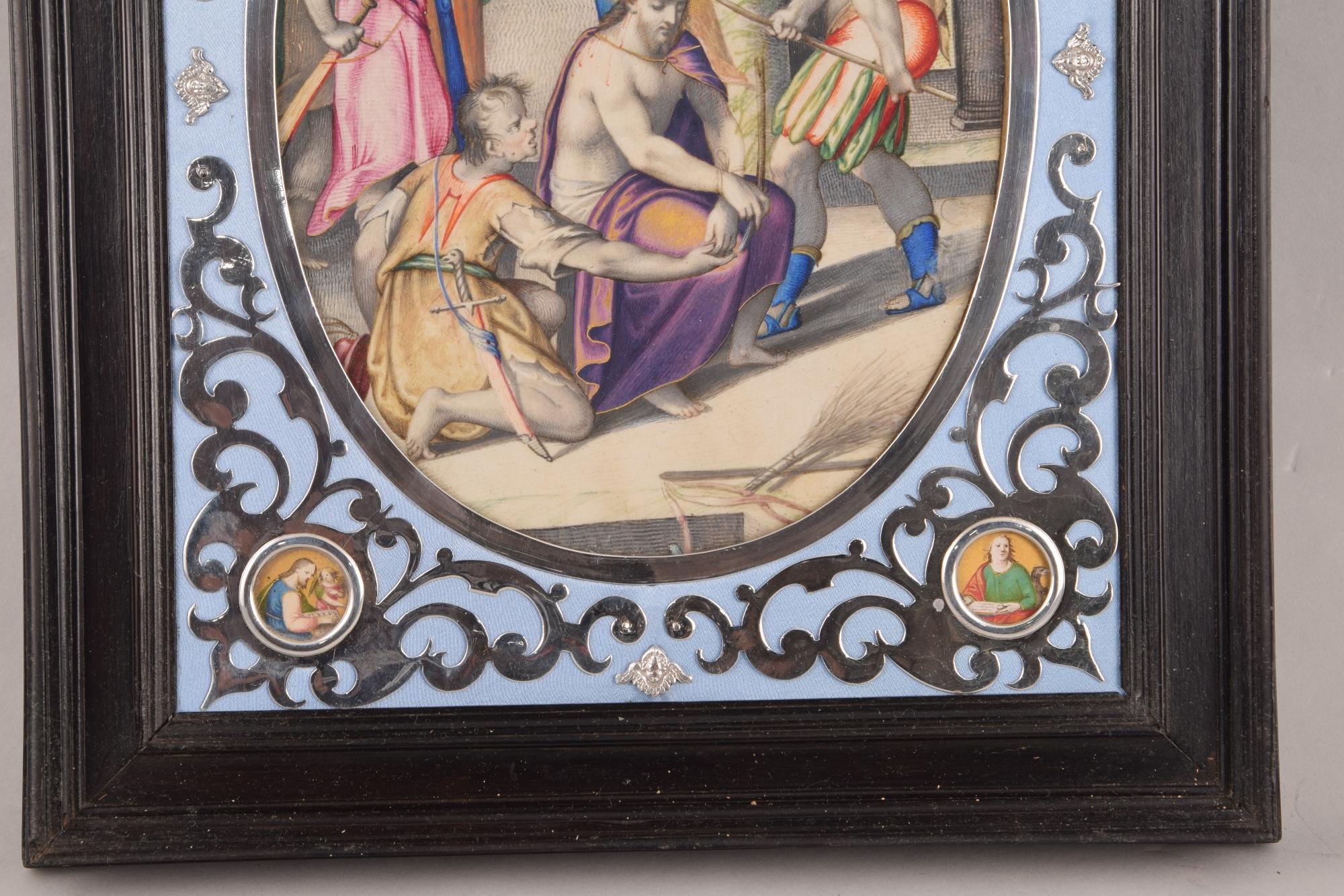 Coppia di miniature, Frans van de Casteele 'Kasteels' alias Francesco da Castello in vendita 6