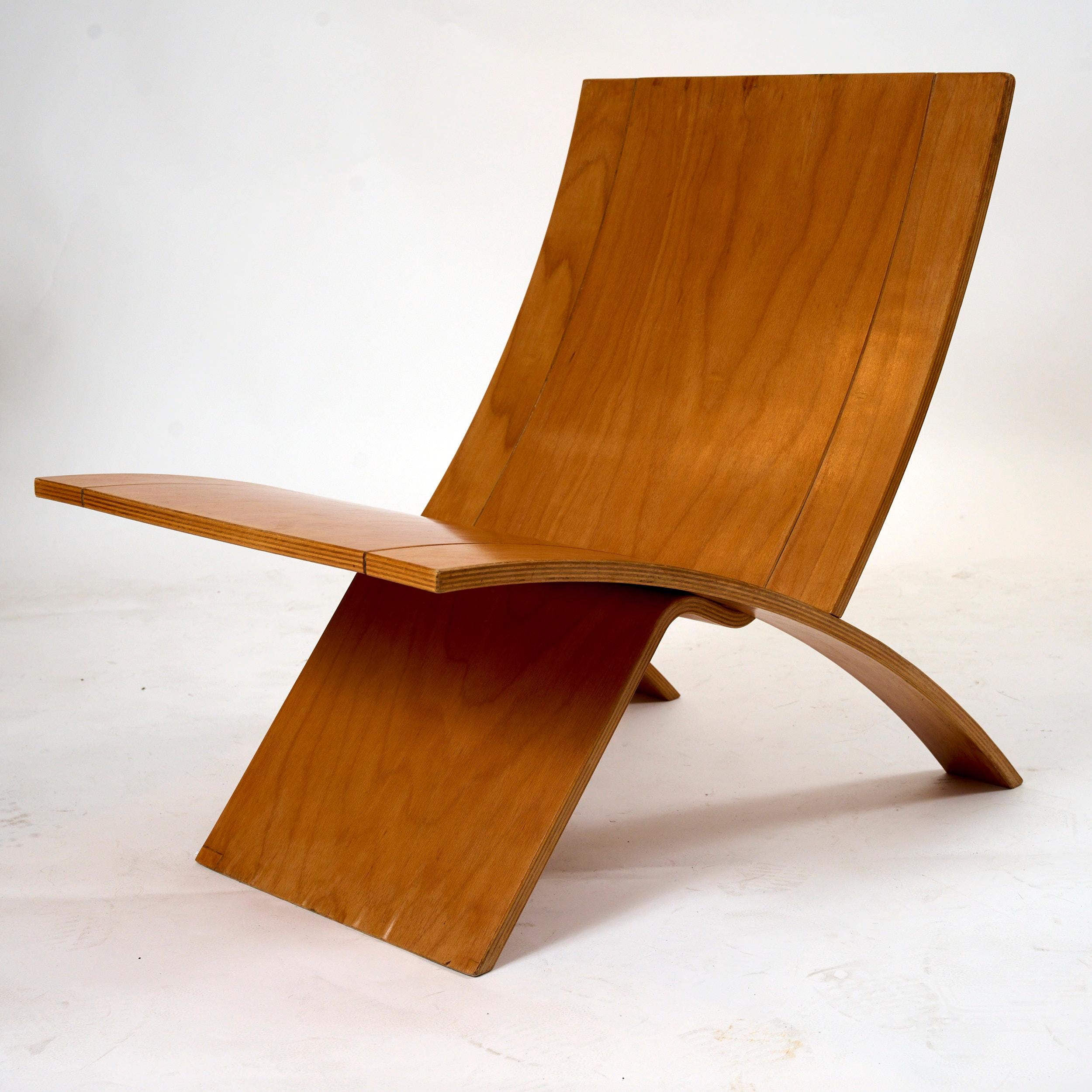 Pair of Minimalist Jens Nielsen, Lounge Chairs, for Westnofa, Norway In Good Condition For Sale In London, GB