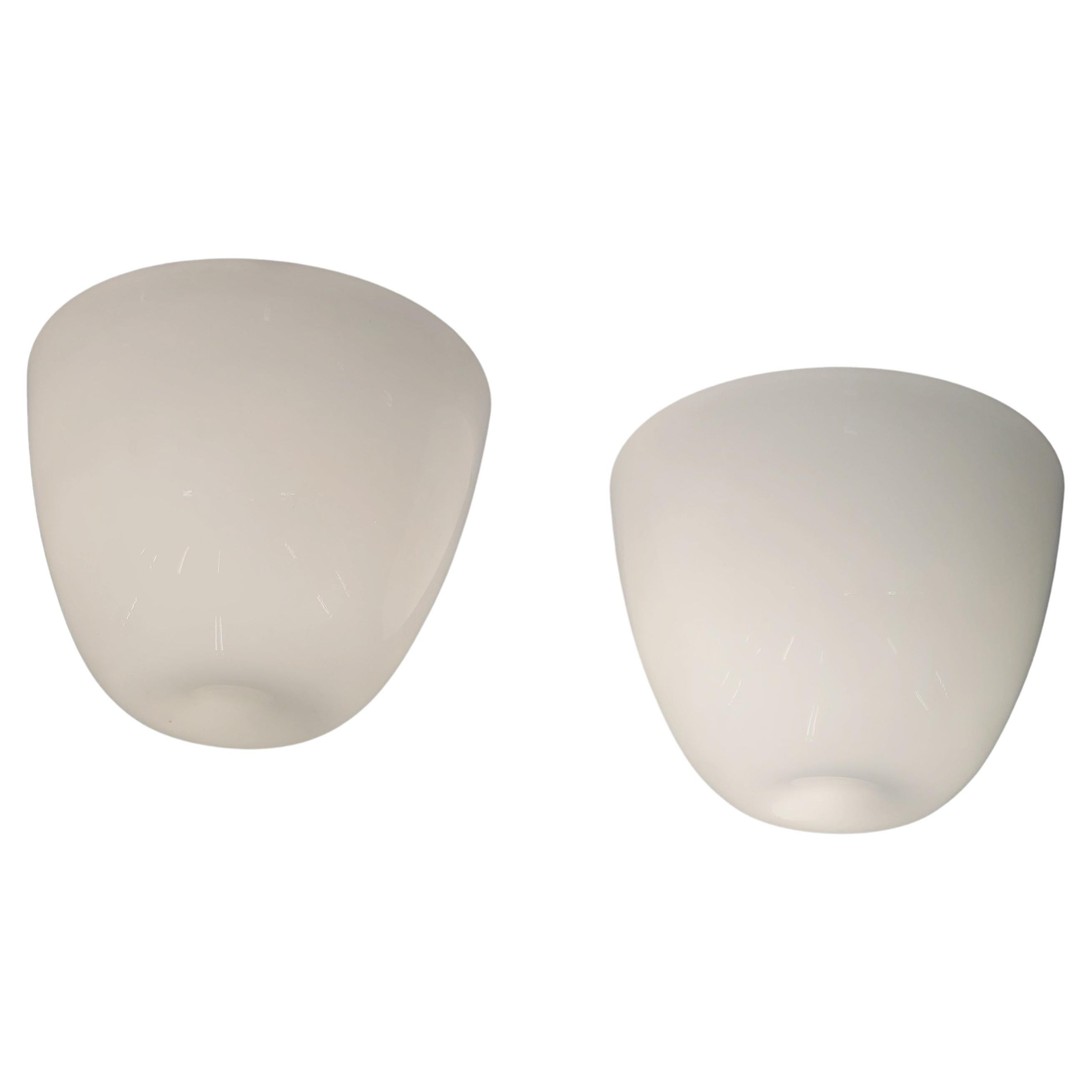 Pair of Minimalist Gunnel Nyman Ceiling Lamps for Idman