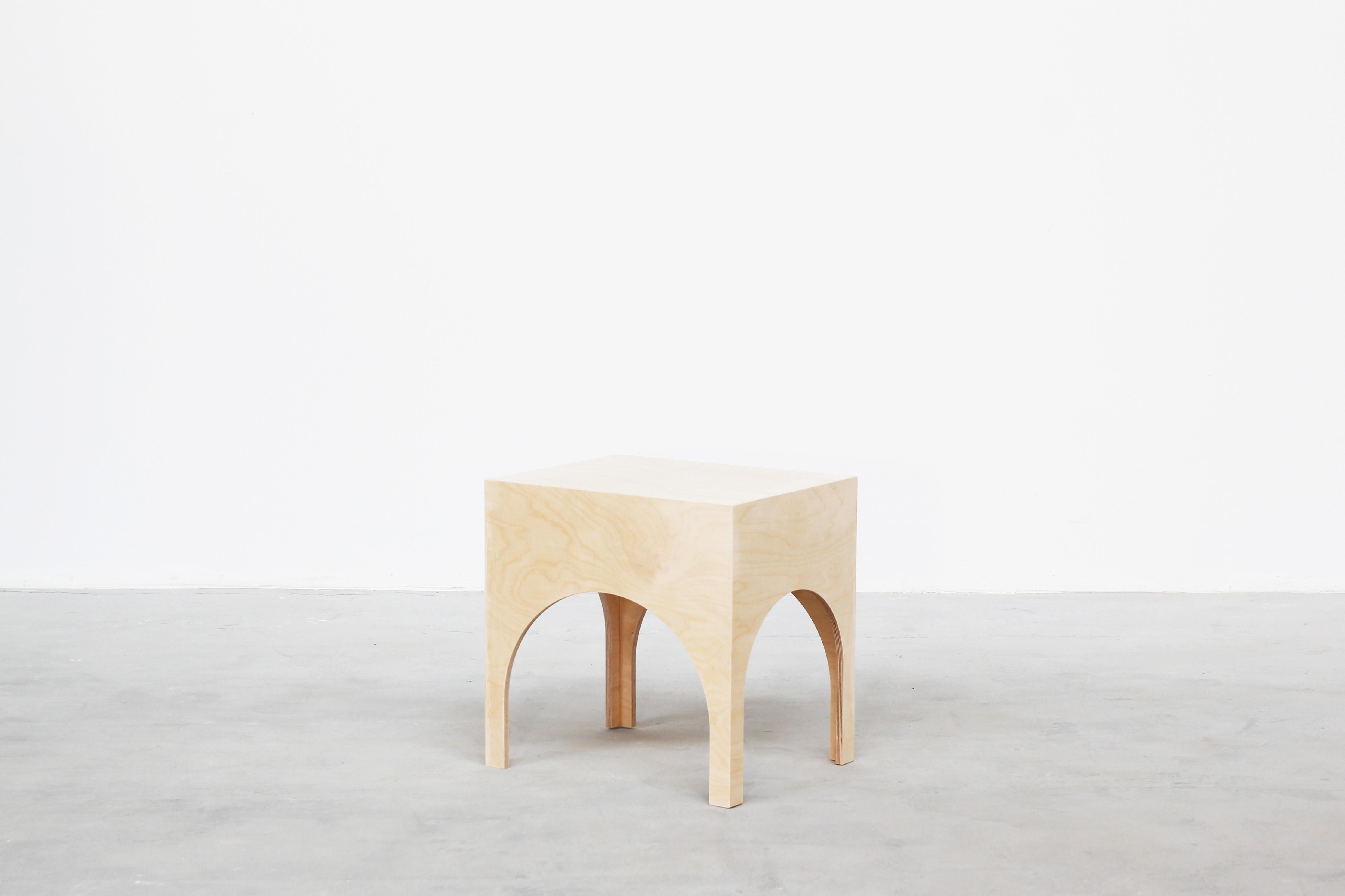 Pair of Minimalist Nightstands Consoles Commodes 2 by Atelier Bachmann, 2019 In New Condition For Sale In Berlin, DE