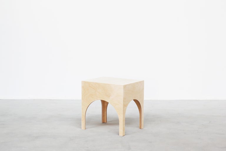 Pair of Minimalist Nightstands Consoles Commodes 2 by Atelier Bachmann, 2019 In New Condition For Sale In Berlin, DE