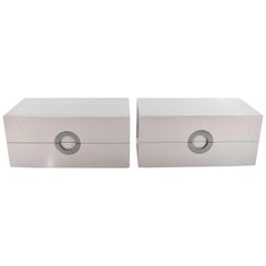 Pair of Minotti Archipenko Chests of Drawers or Nightstands