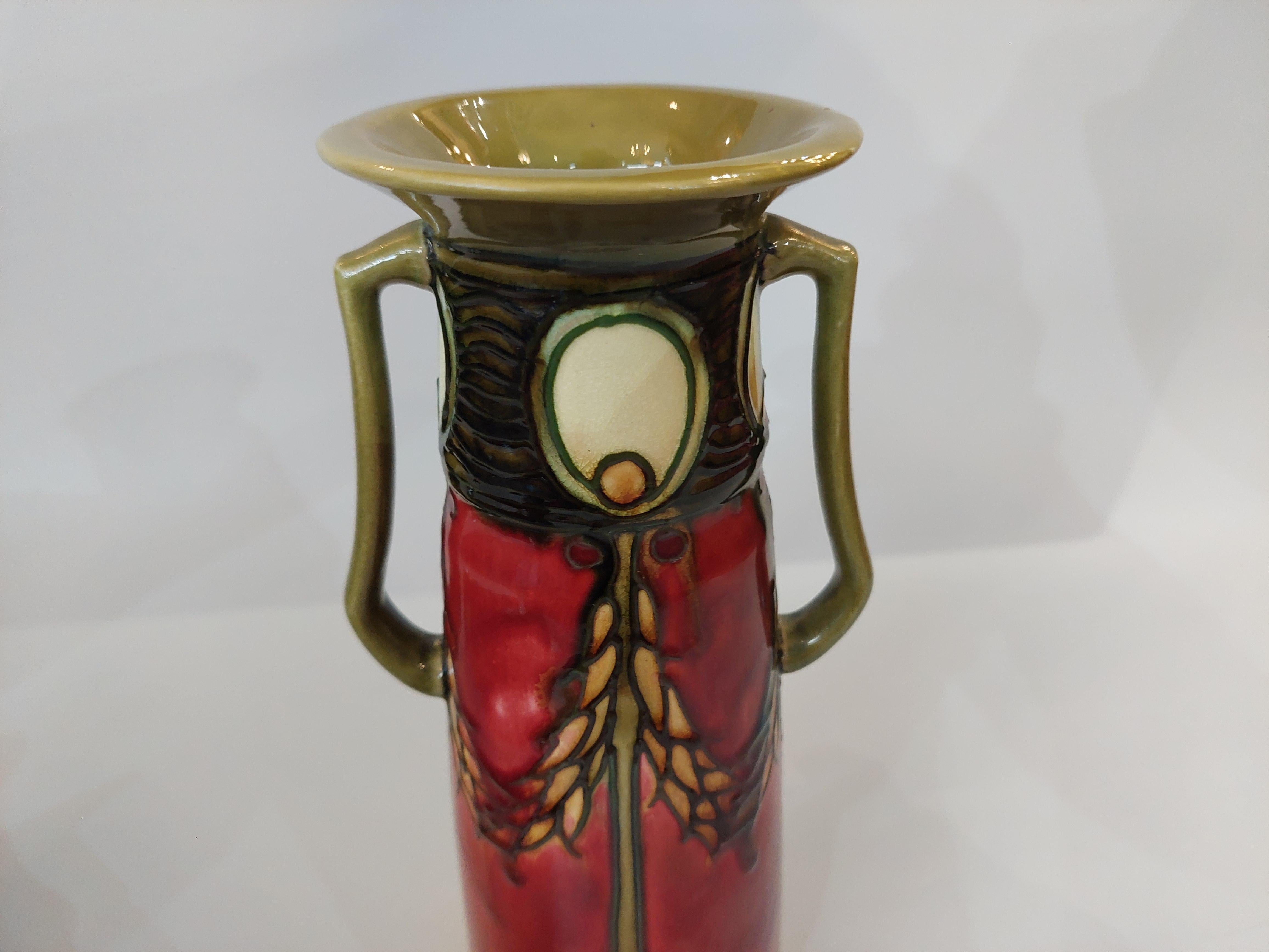 Art Nouveau Pair of Minton Secessionist Vases