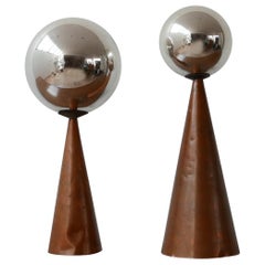 Pair of Mirror Ball Curiosity Objects
