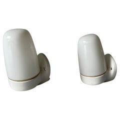 Pair of Mirror Sconces by Wilhelm Wagenfeld for Lindner, 1950s, Germany