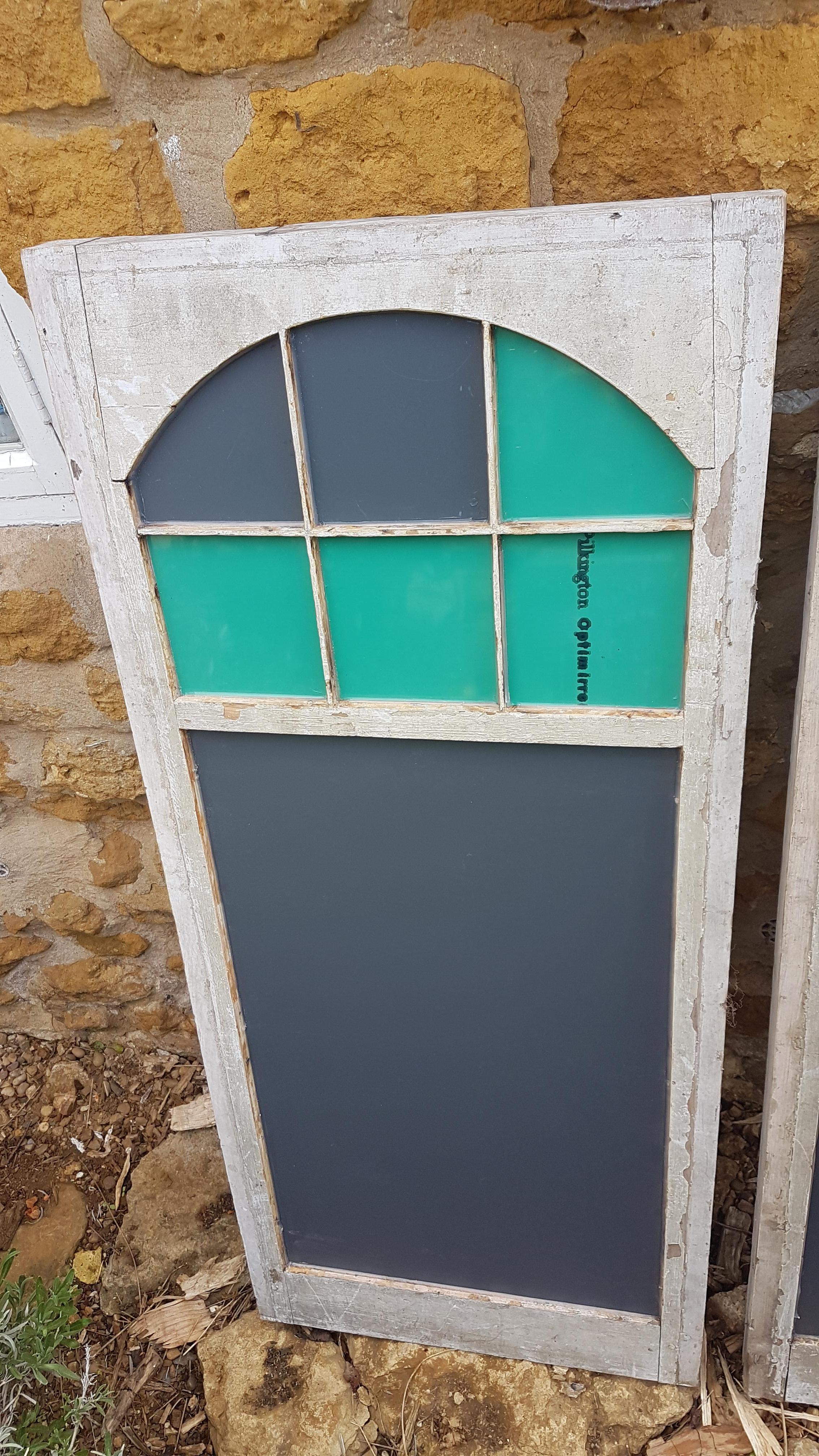 Pair of Mirrored Edwardian Sunroom Frames For Sale 4