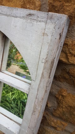 Pair of Mirrored Edwardian Sunroom Frames