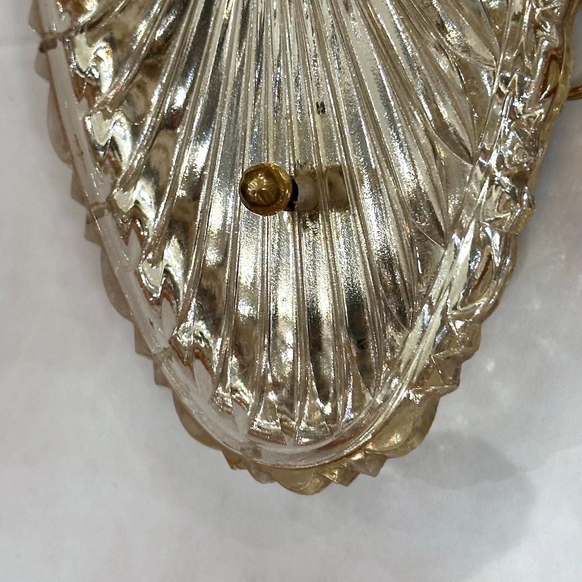 Paire d'appliques en miroir Bon état - En vente à New York, NY