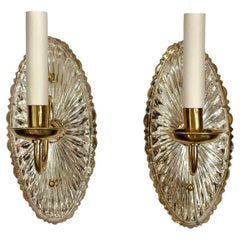 Pair of Mirrored Sconces