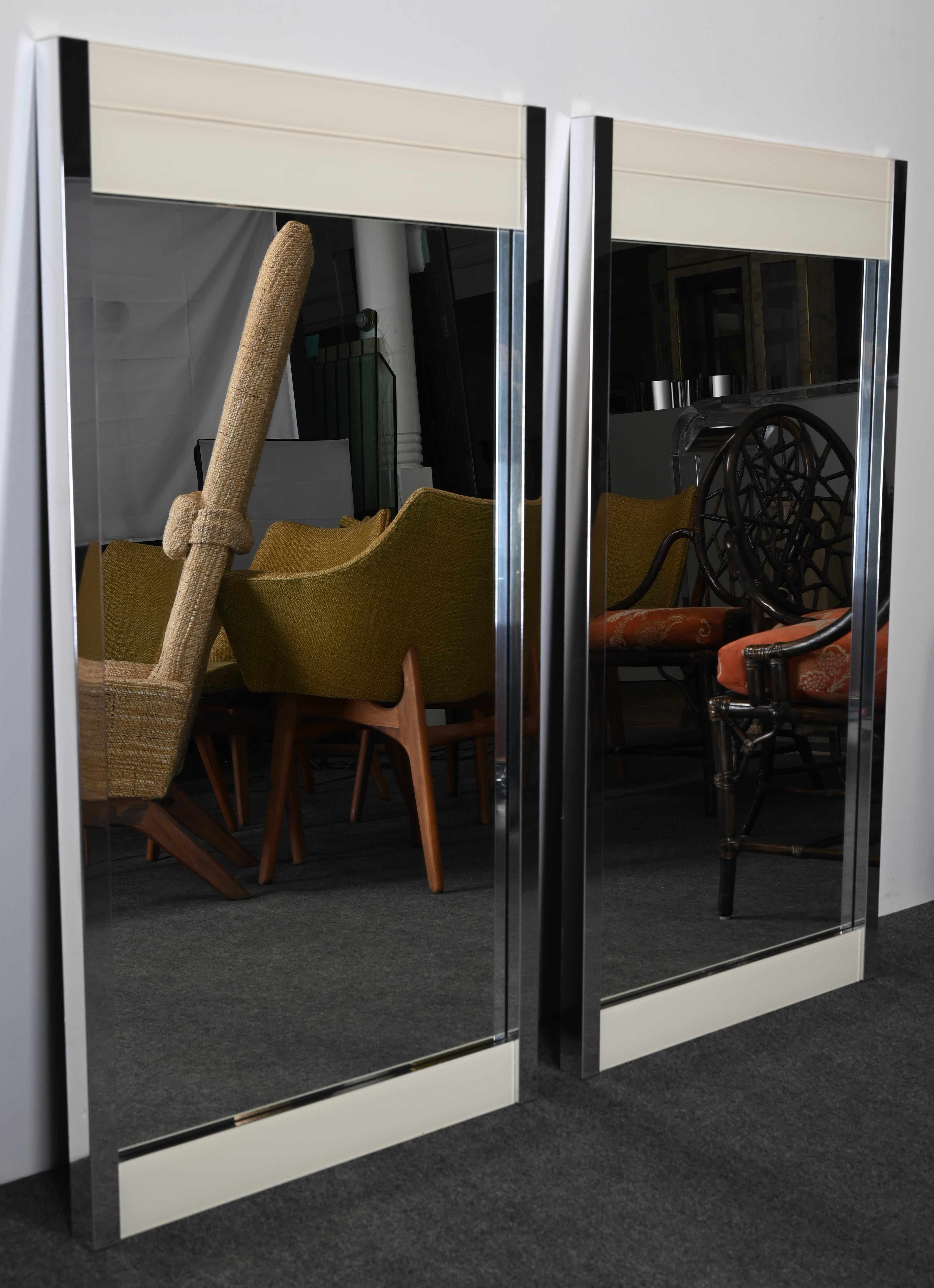 Pair of Mirrors by Ello, 1970s 3