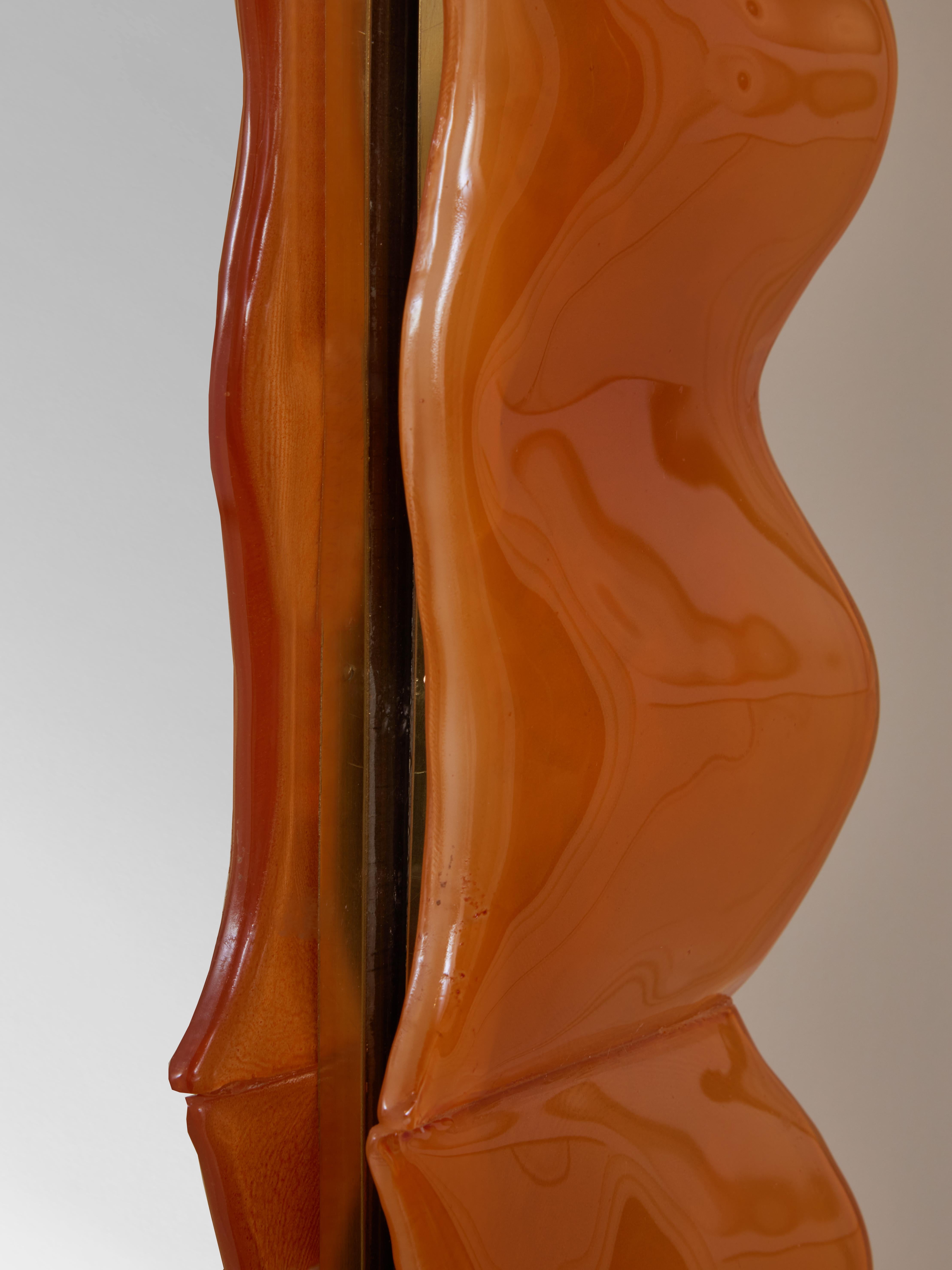 XXIe siècle et contemporain Paire de miroirs de Murano par Studio Glustin en vente
