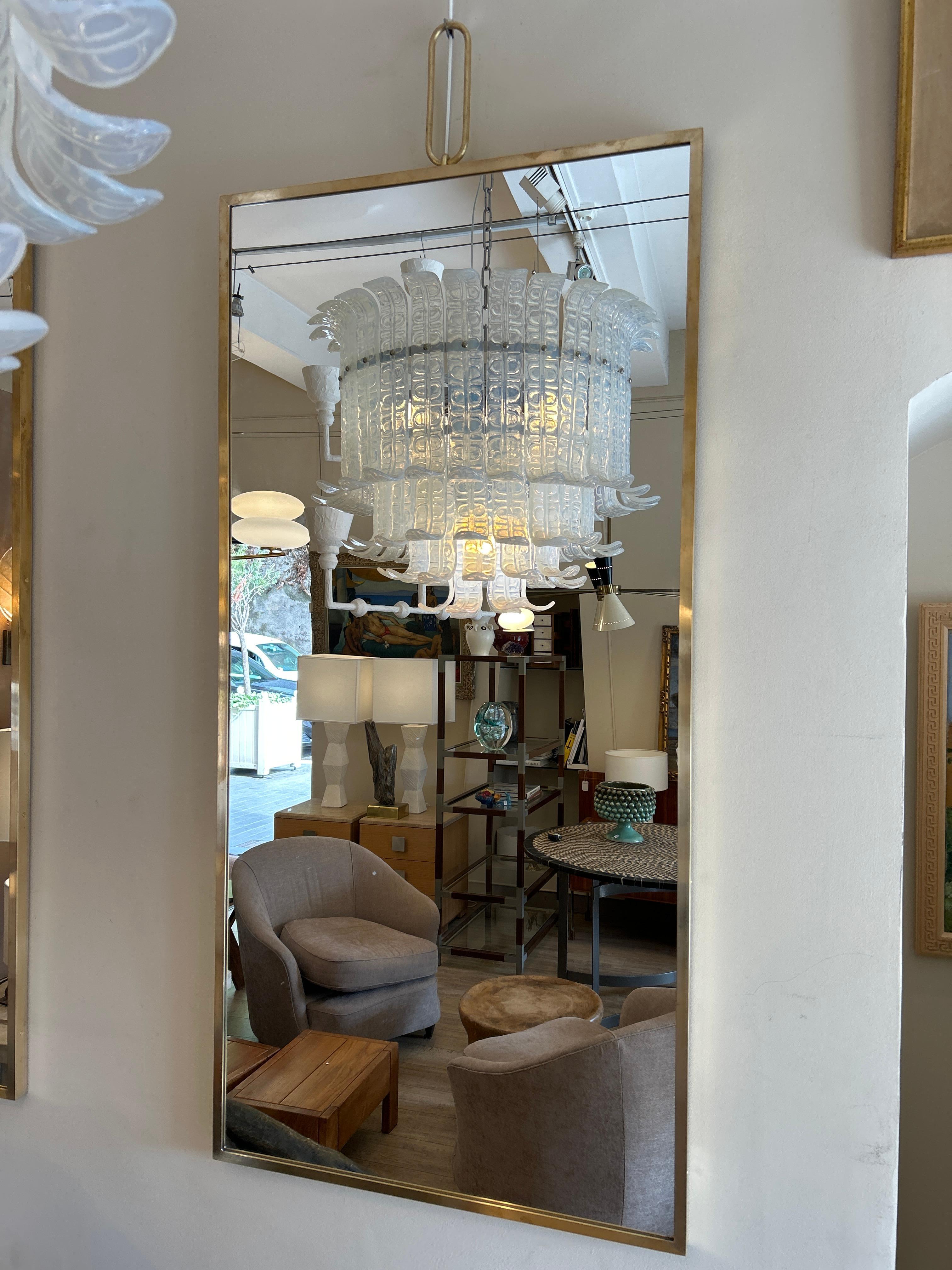 Paire de miroirs, moderniste du milieu du siècle en vente 4