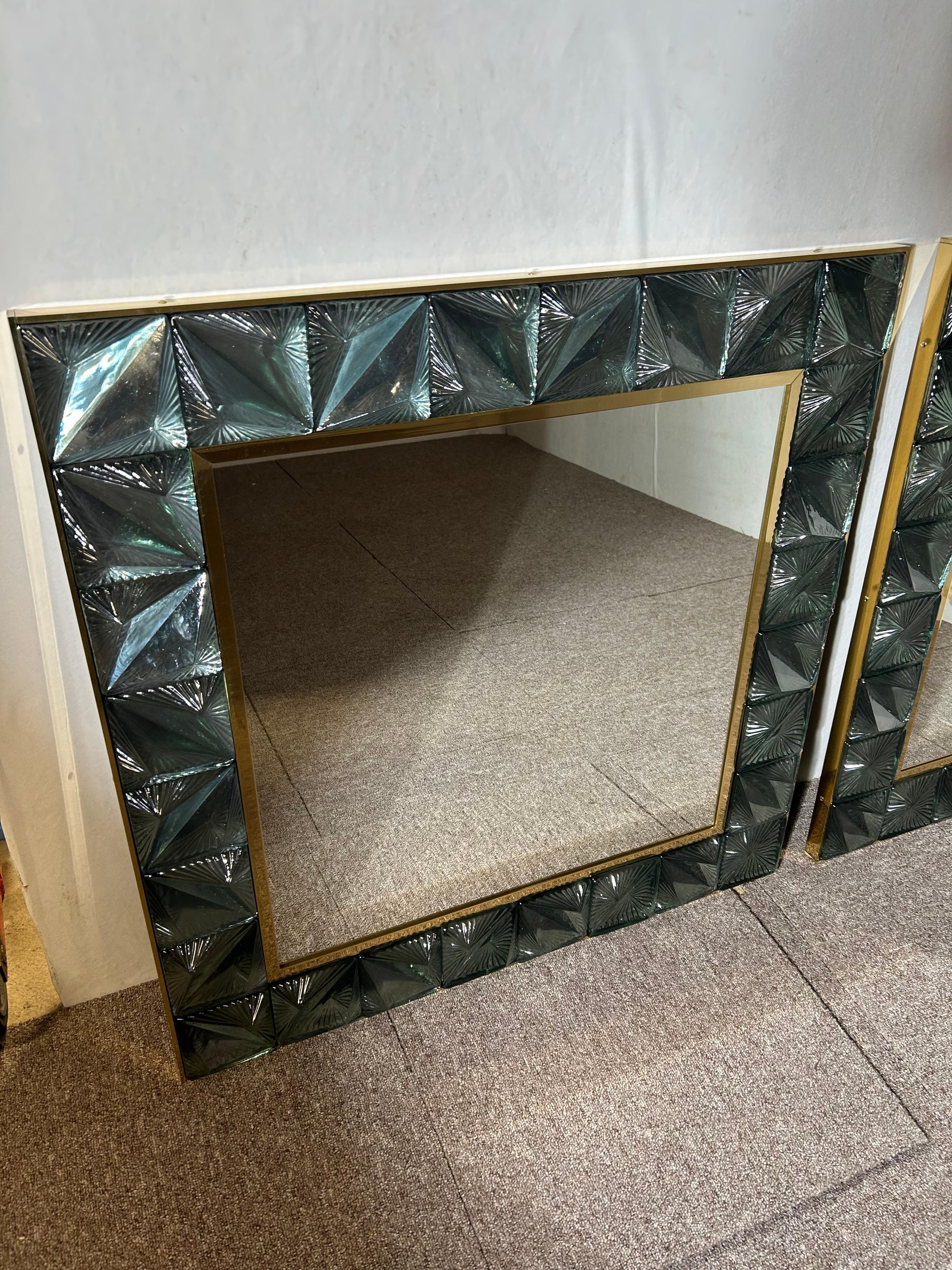 Pair of Mirrors, Murano, Venice en vente 7