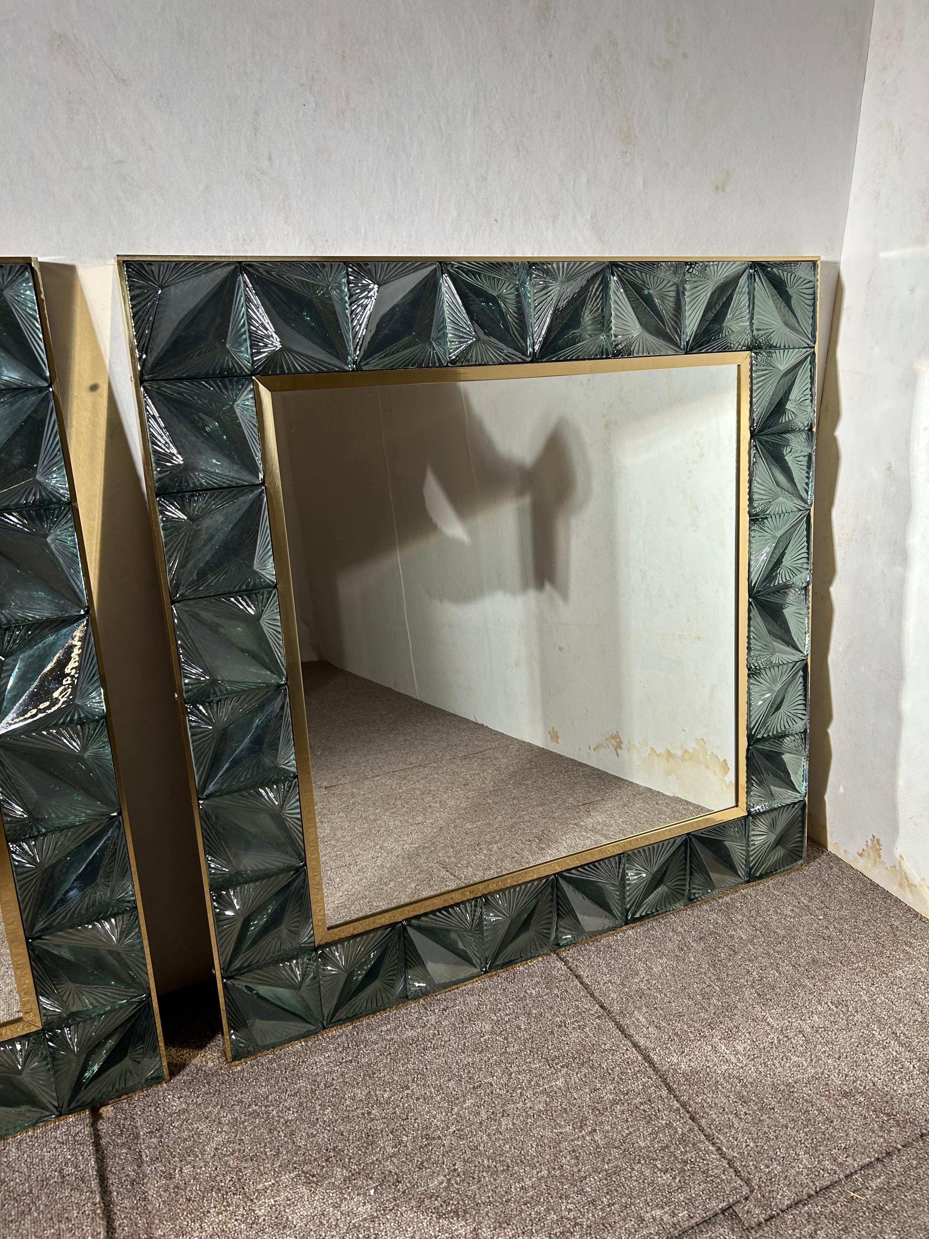 20ième siècle Pair of Mirrors, Murano, Venice en vente