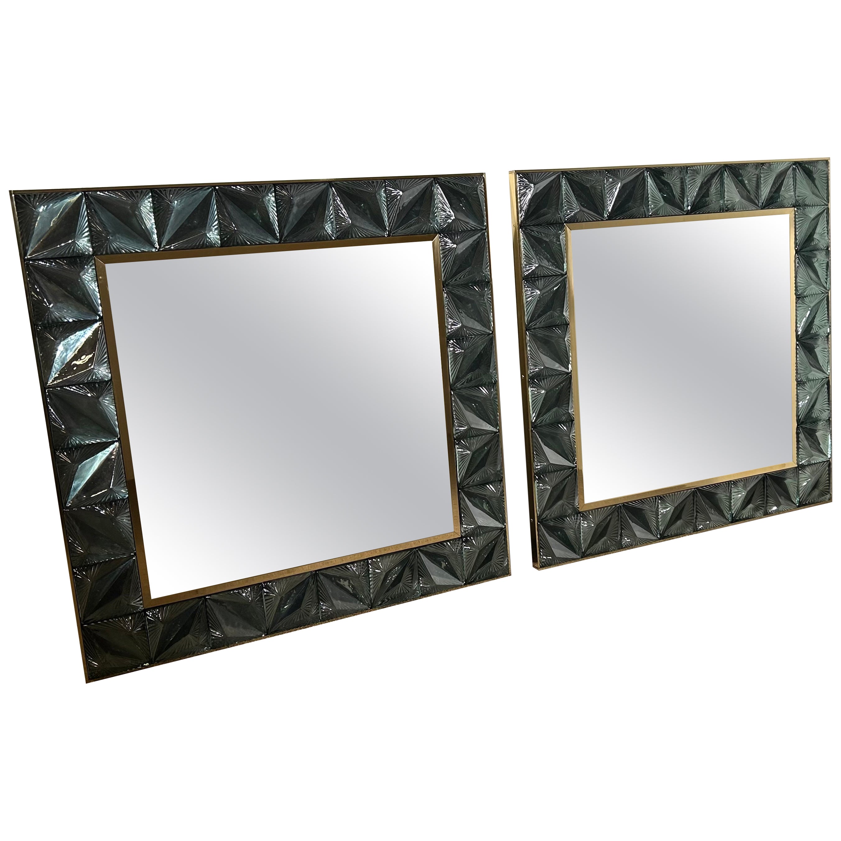 Pair of Mirrors, Murano, Venice en vente