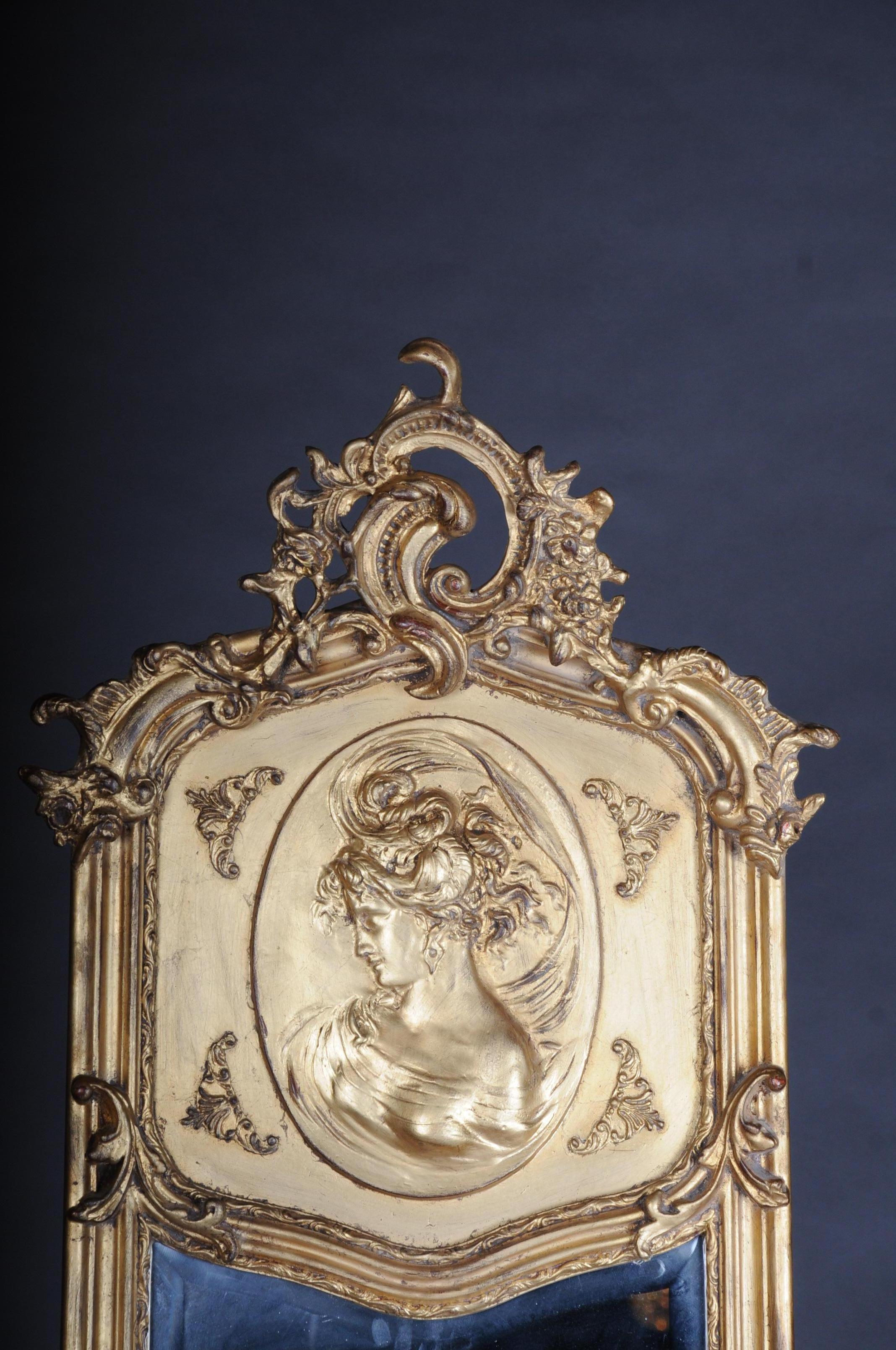 baroque wall mirror