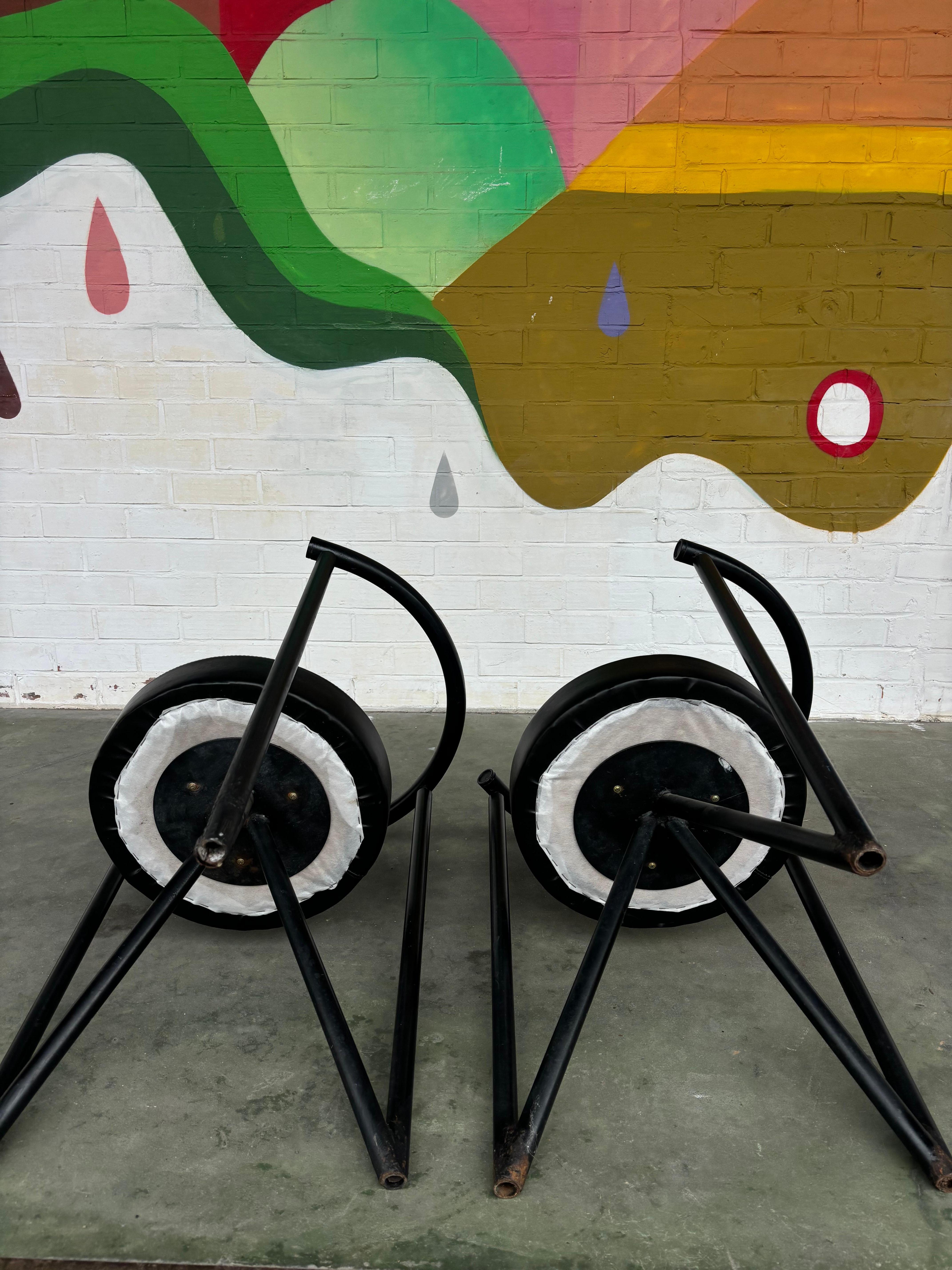 Pair of miss dorn chair by Philippe Starck For Sale 3