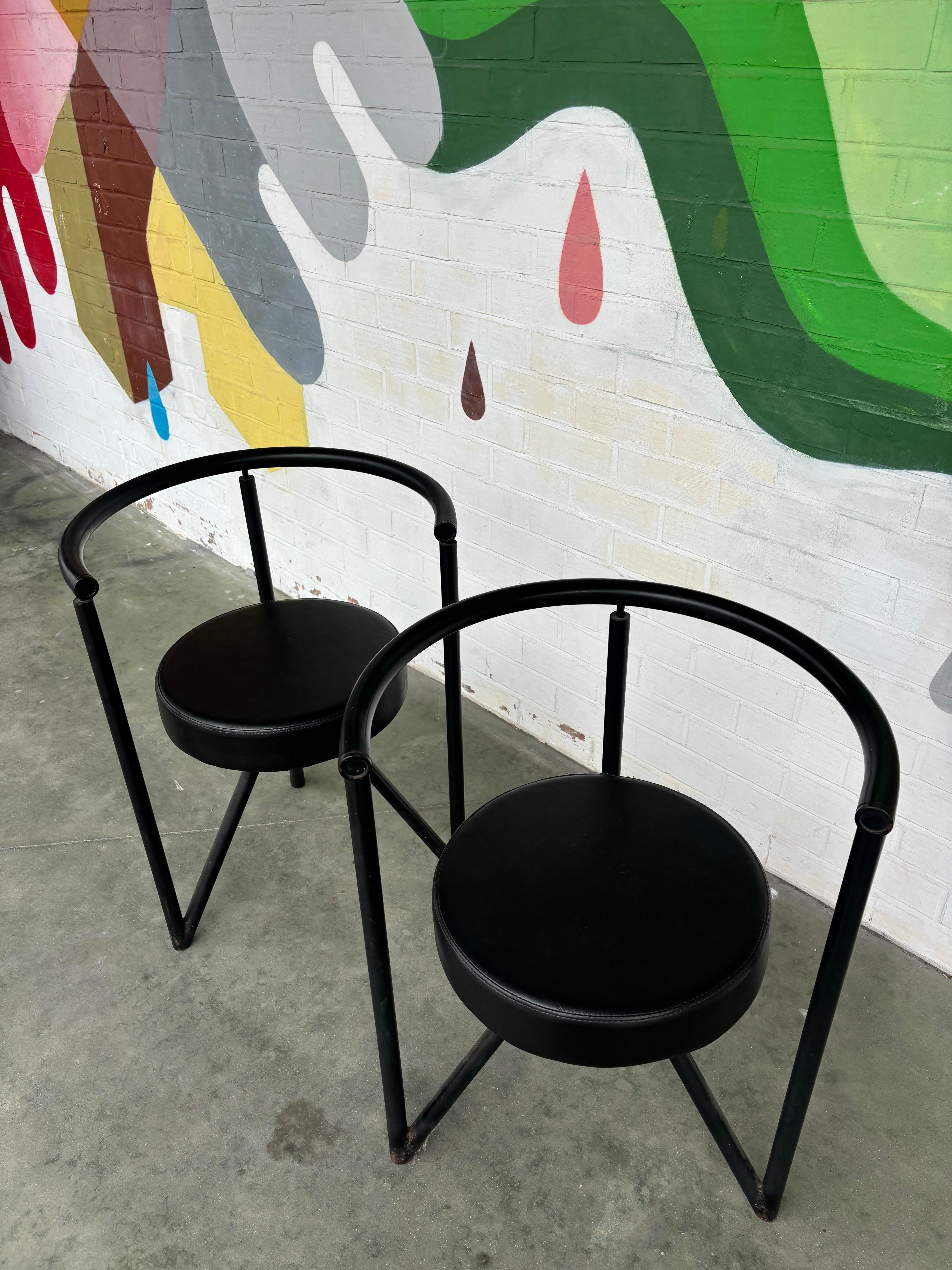 Late 20th Century Pair of miss dorn chair by Philippe Starck For Sale