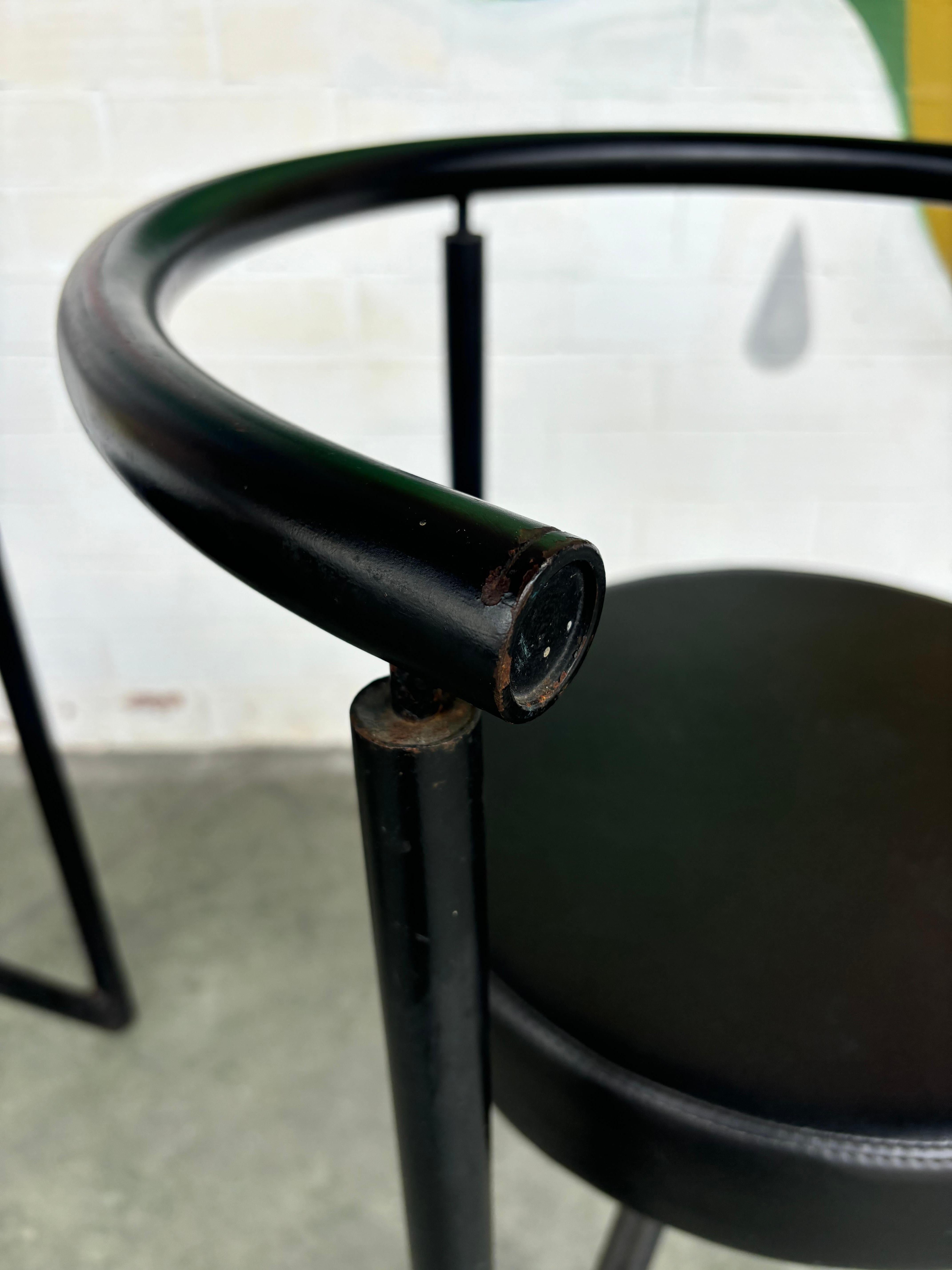 Pair of miss dorn chair by Philippe Starck For Sale 2