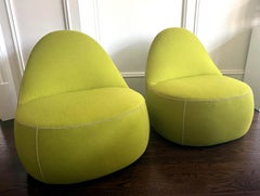 Pair of "Mitt" Lounge Chair by Bernhardt Design
