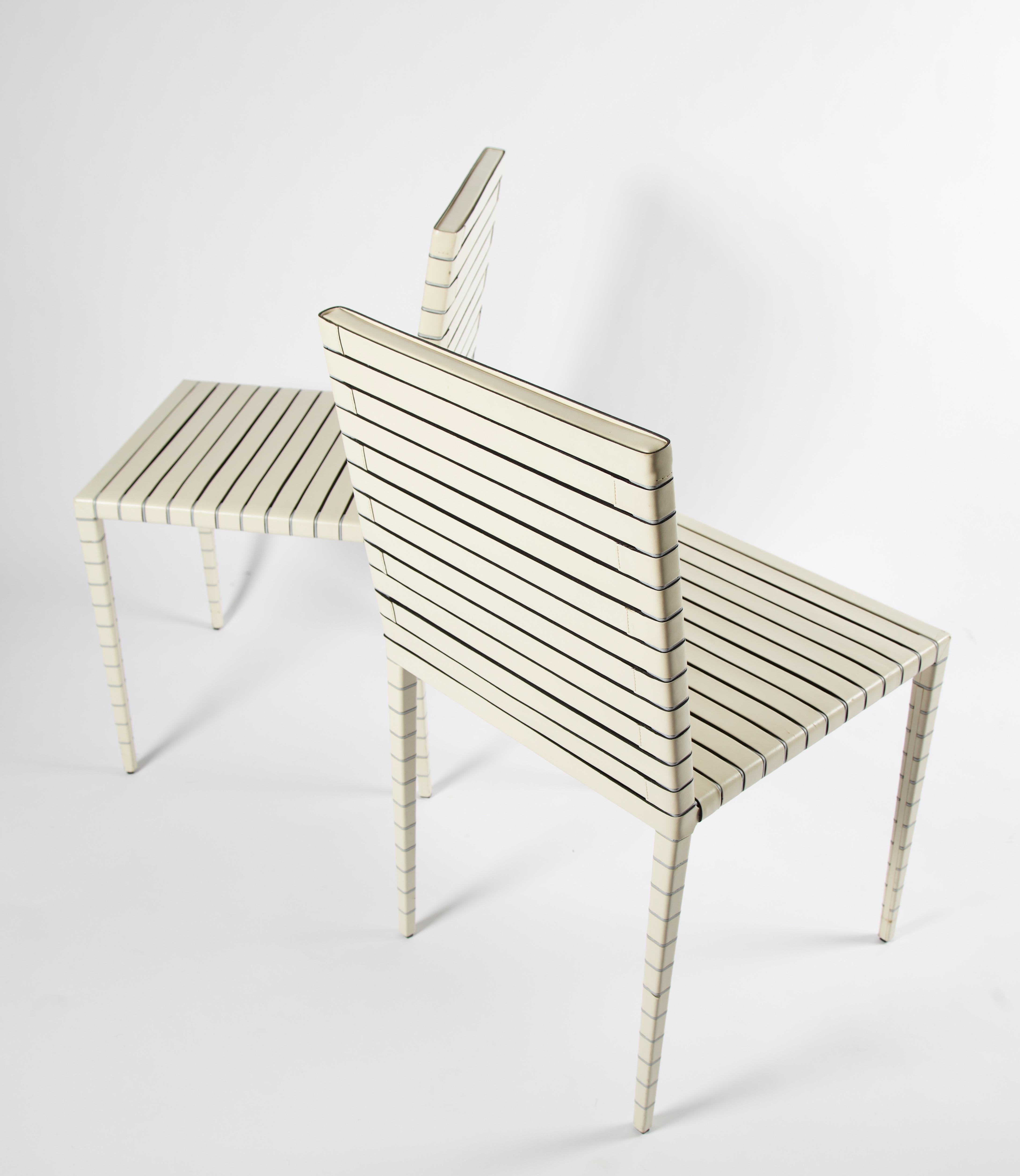 Mummy chairs by Jean Nouvel for Matteo Grassi In Good Condition For Sale In Los Angeles, CA