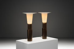 Paar Model No. 1041.32" Tischlampen von Uno & Östen Kristiansson, Schweden ca. 1970er Jahre