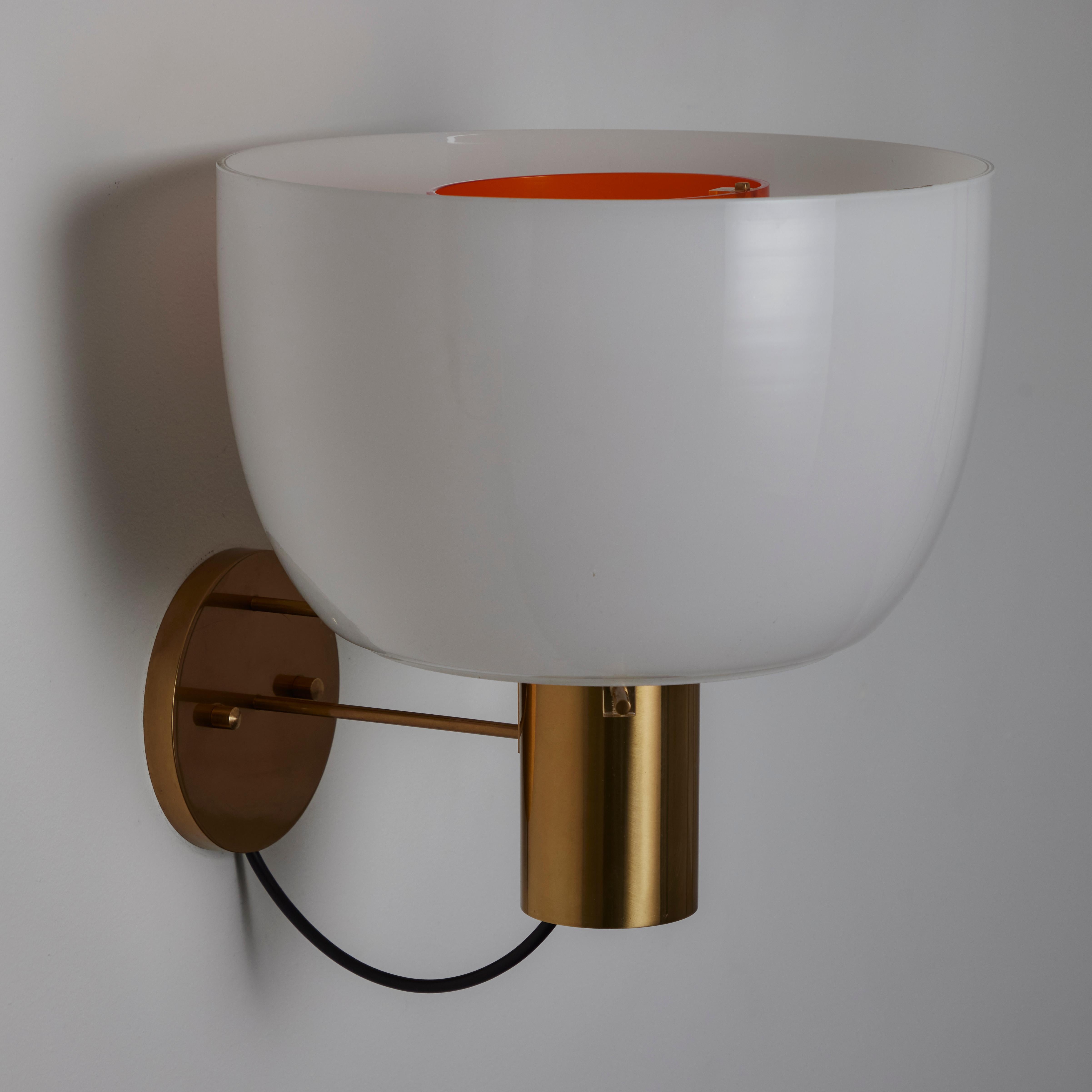Pair of Model 1121 Sconces by Ostuni & Forti for Oluce For Sale 8