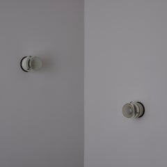 Pair of Model 1148 Fresnel Wall/Ceiling Lights by Joe Colombo for O-Luce