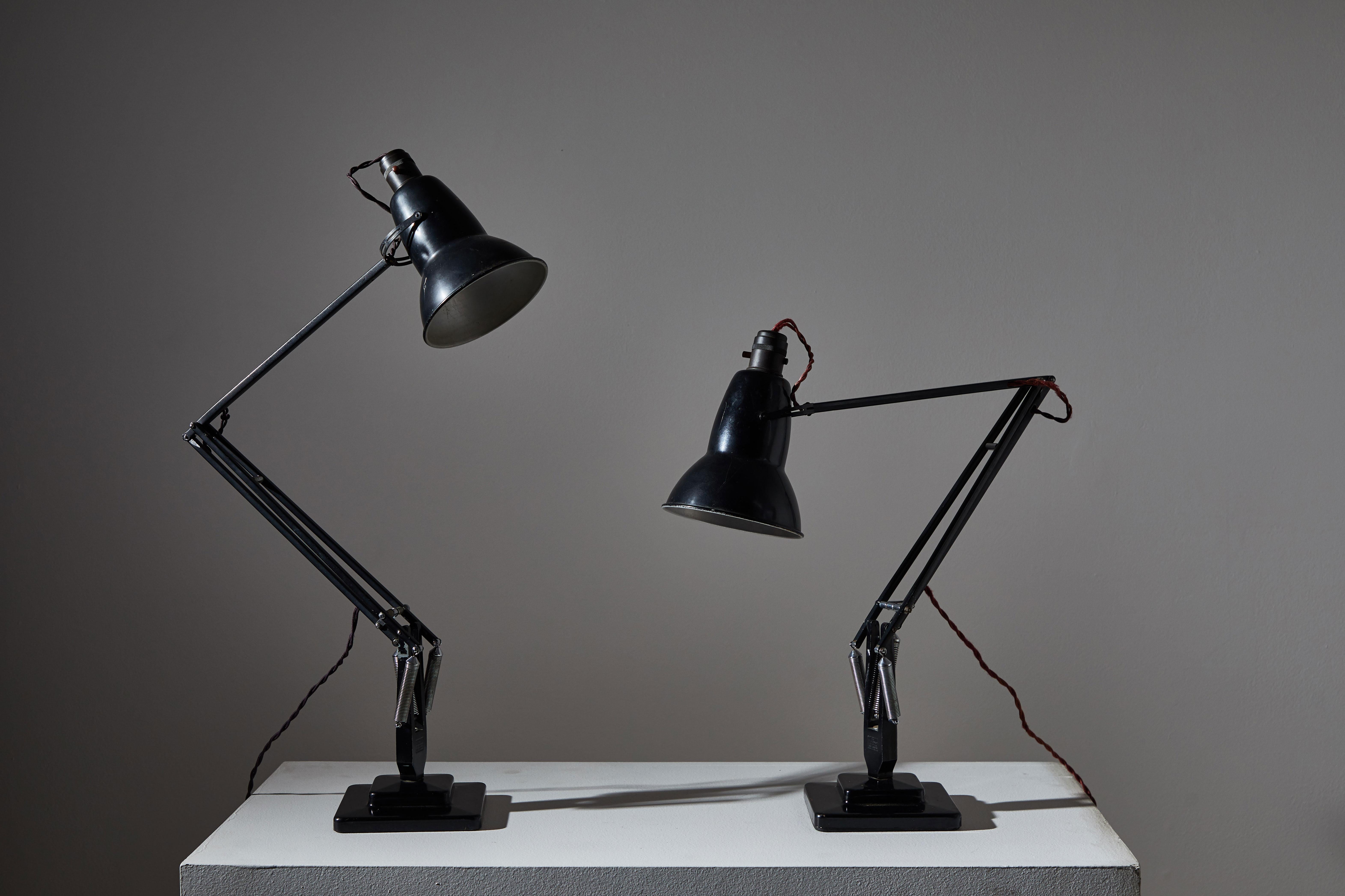 Mid-Century Modern Two Model 1227 Table Lamp by George Carwardine for Anglepoise For Sale