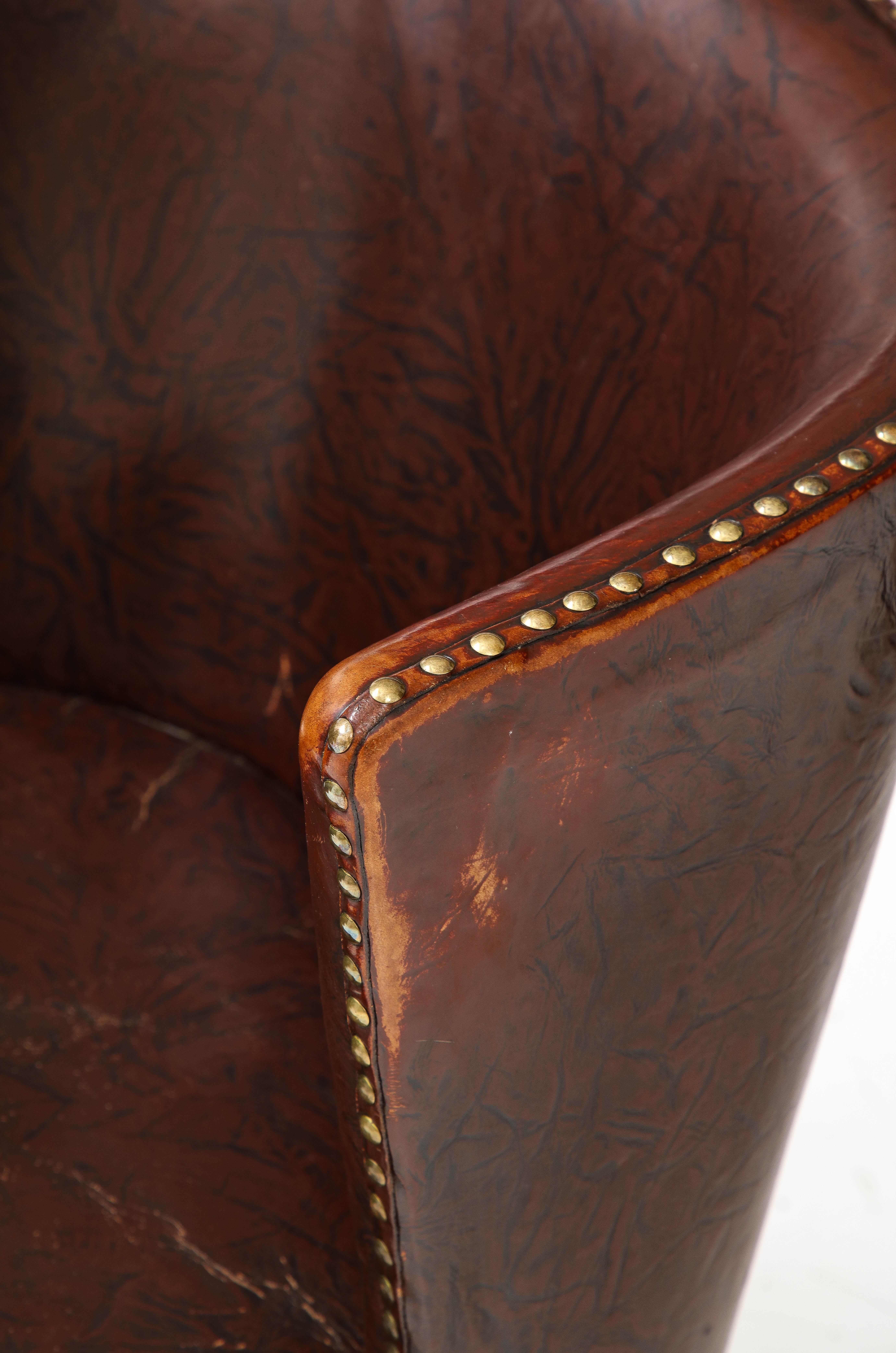 Paire de chaises en cuir modèle 1514 de Fritz Hansen en vente 3