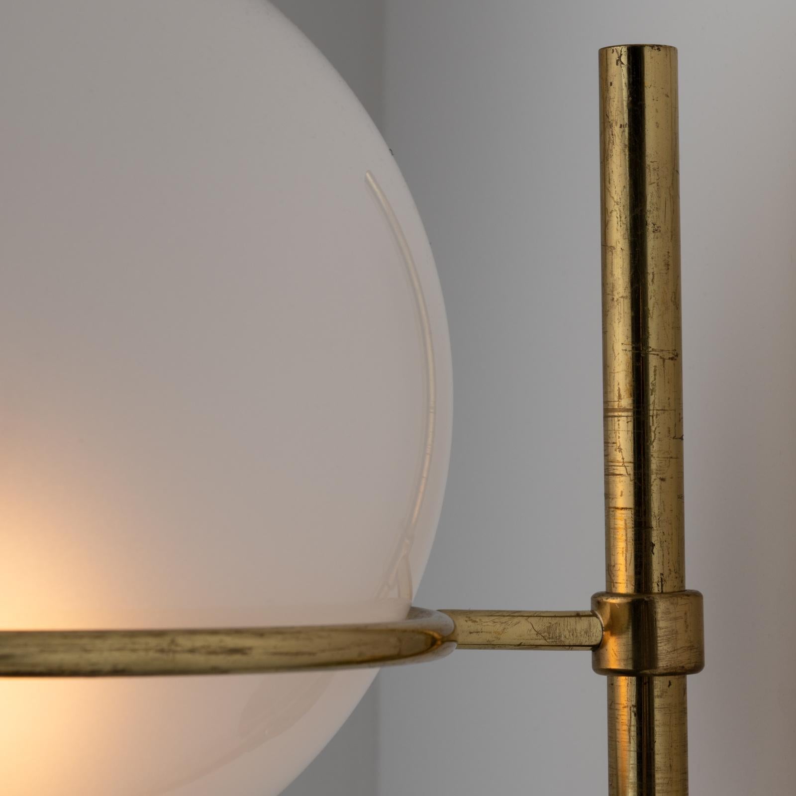 Sandblasted Model 160 'Lyndon' Sconces by Vico Magistretti for Oluce For Sale