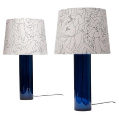 Pair of Model 163 Table Lamp by Uno & Östen Kristiansson for Luxus