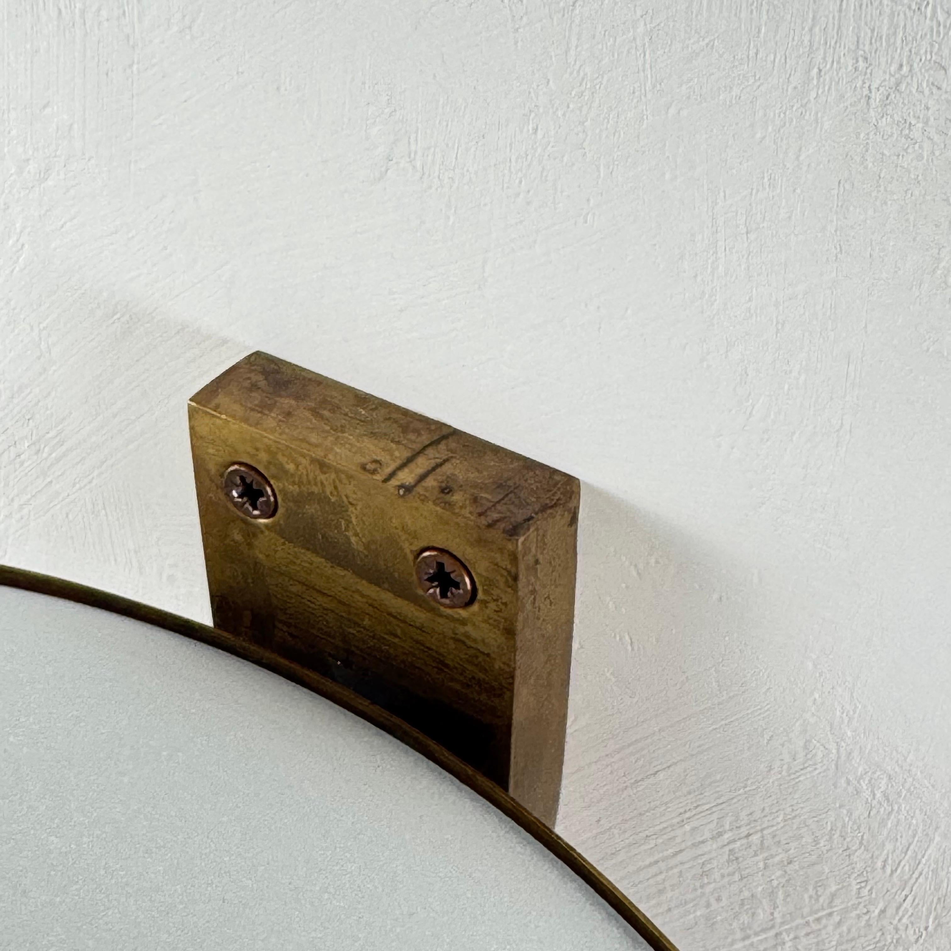 Paire d'appliques en laiton Model No 1963 de Max Ingrand pour Fontana Arte, années 1960 en vente 8