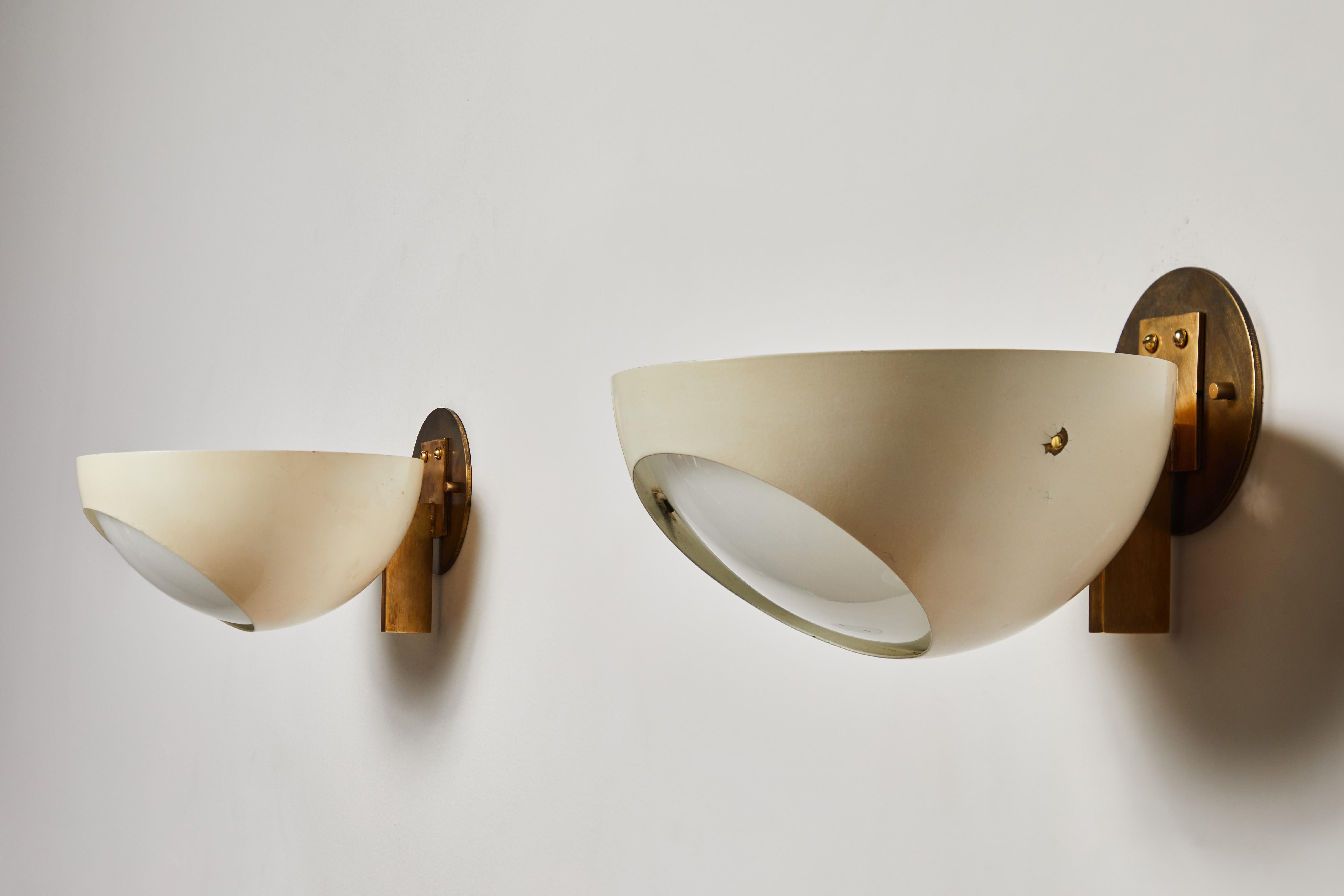 Pair of Model 1963 Sconces by Max Ingrand for Fontana Arte 1