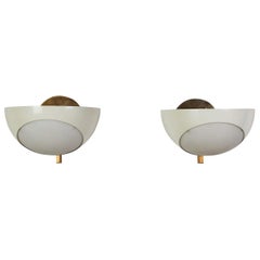 Pair of Model 1963 Sconces by Max Ingrand for Fontana Arte