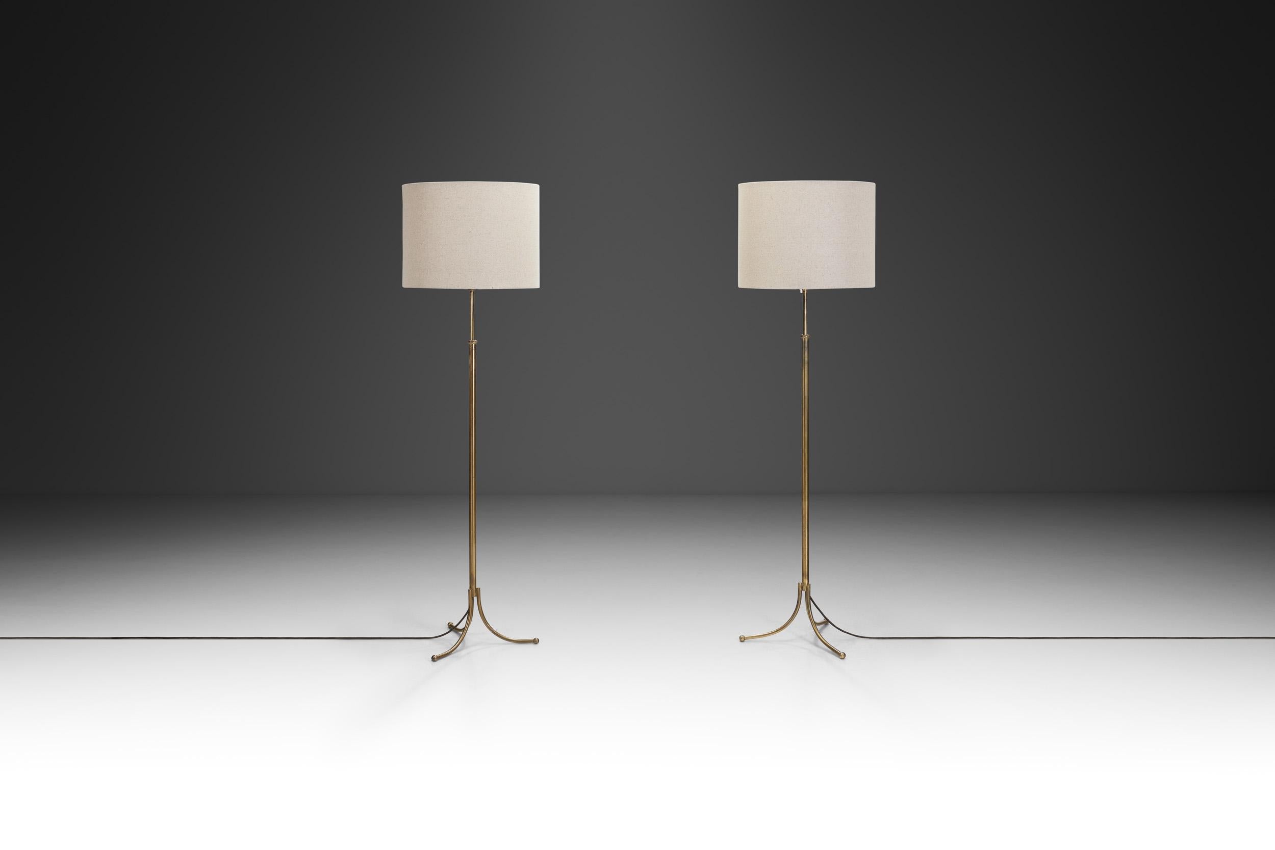 Brass Pair of Model 