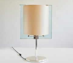 Pareja de lámparas de mesa modelo 2833 de Nathalie Grenon para Fontana Arte, Italia