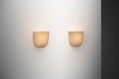 Pair of Model "2877" Wall Lamps by Glashütte Limburg, Germany 1970s