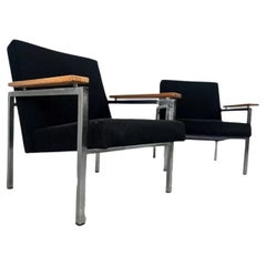 Pair of Model 30 Gijs Van Der Sluis Lounge Chairs