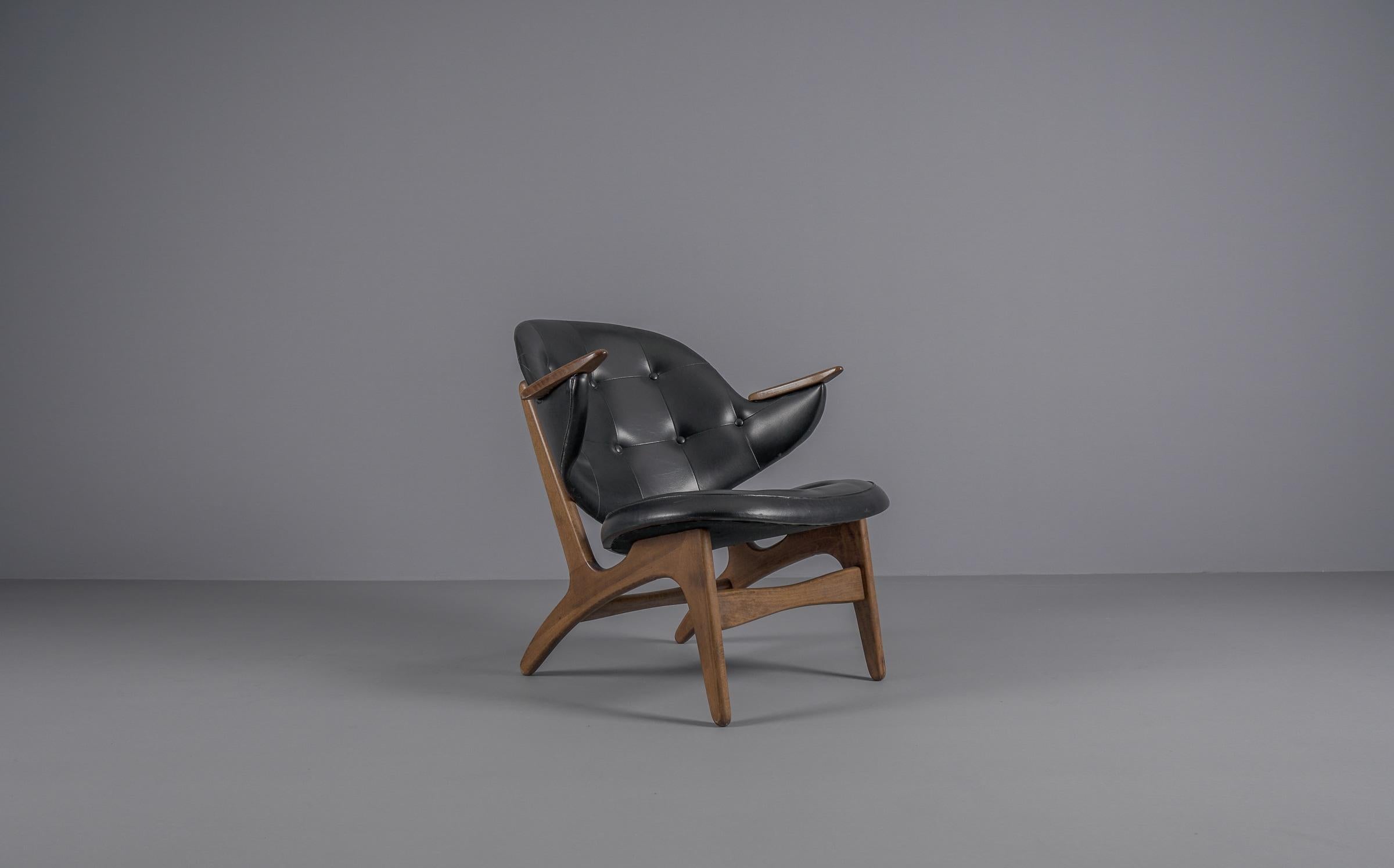 Danese Coppia di poltrone Model 33 di Carl Edward Matthes, anni '50 in vendita