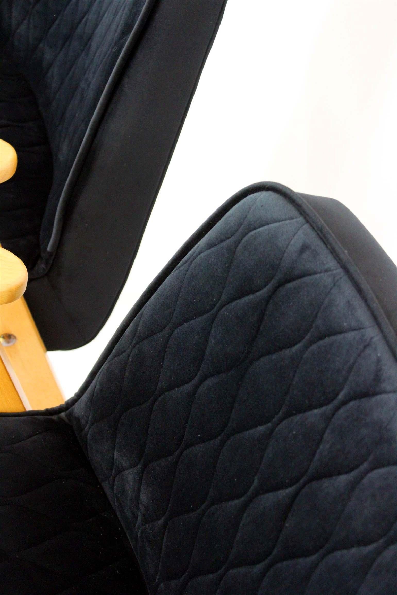 Pair of Model 366 Armchairs by Józef Chierowski, Restored, Poland, 1960s For Sale 1