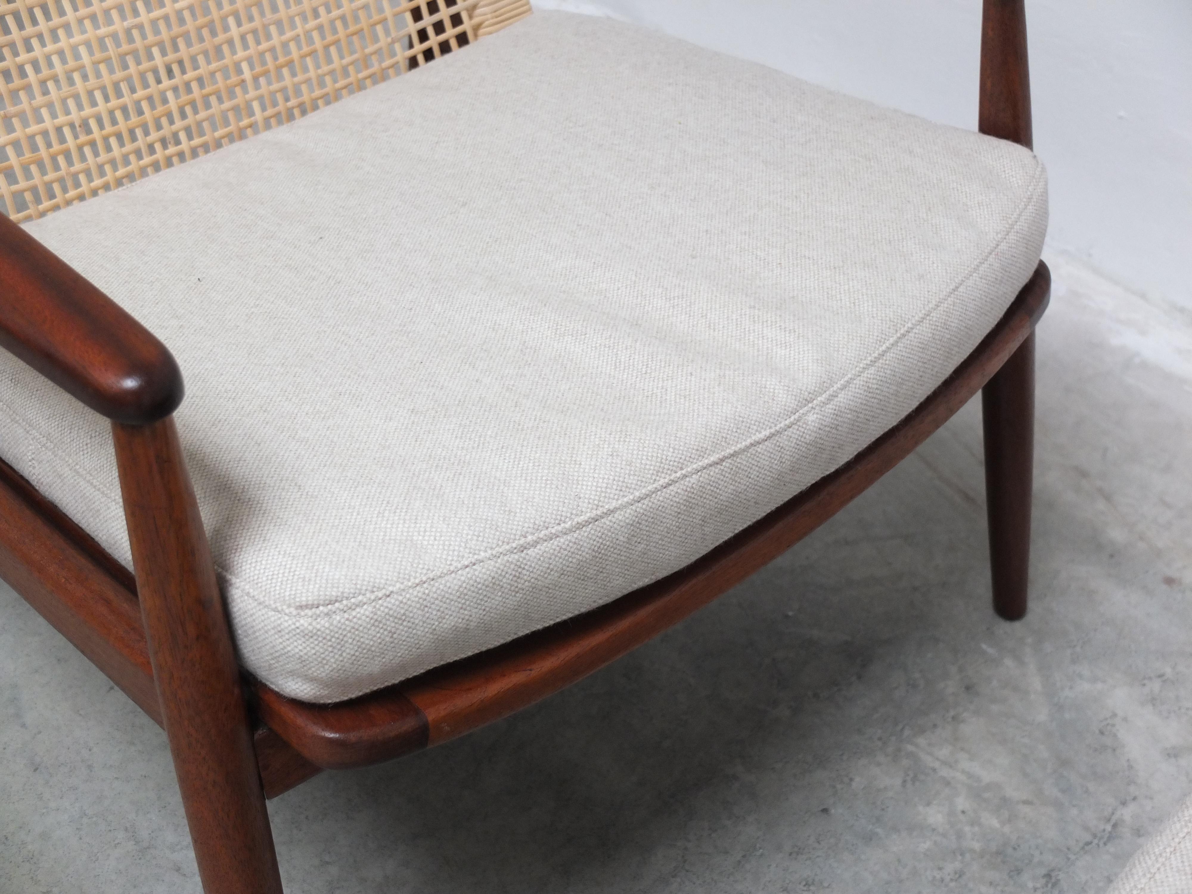 Pair of 'Model 400' Easy Chairs by Hartmut Lohmeyer for Wilkhahn, 1956 For Sale 8